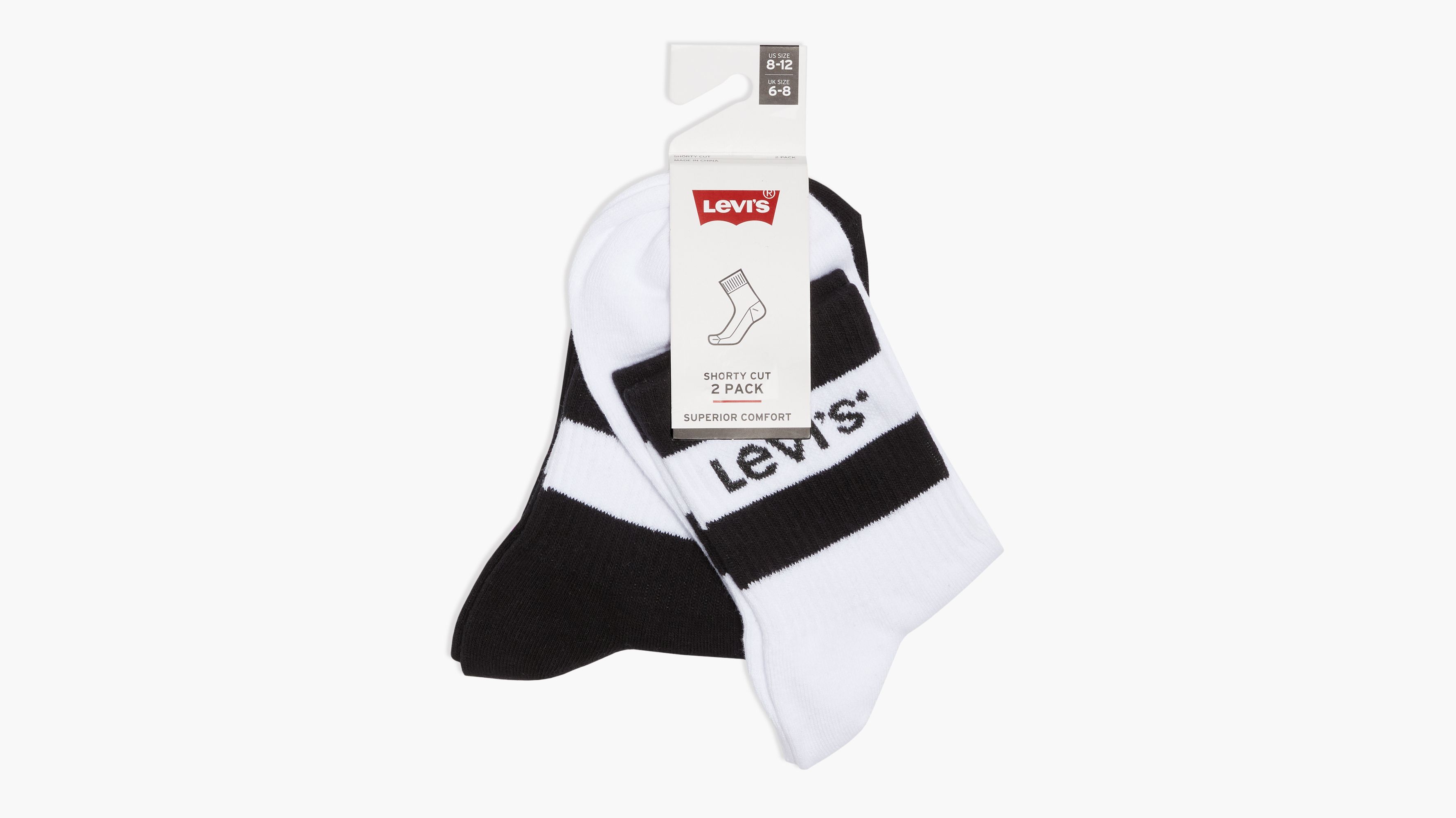 Striped Shorty Cut Socks 5