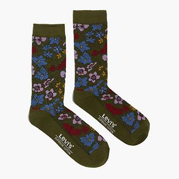 Floral Regular Cut Socks 2