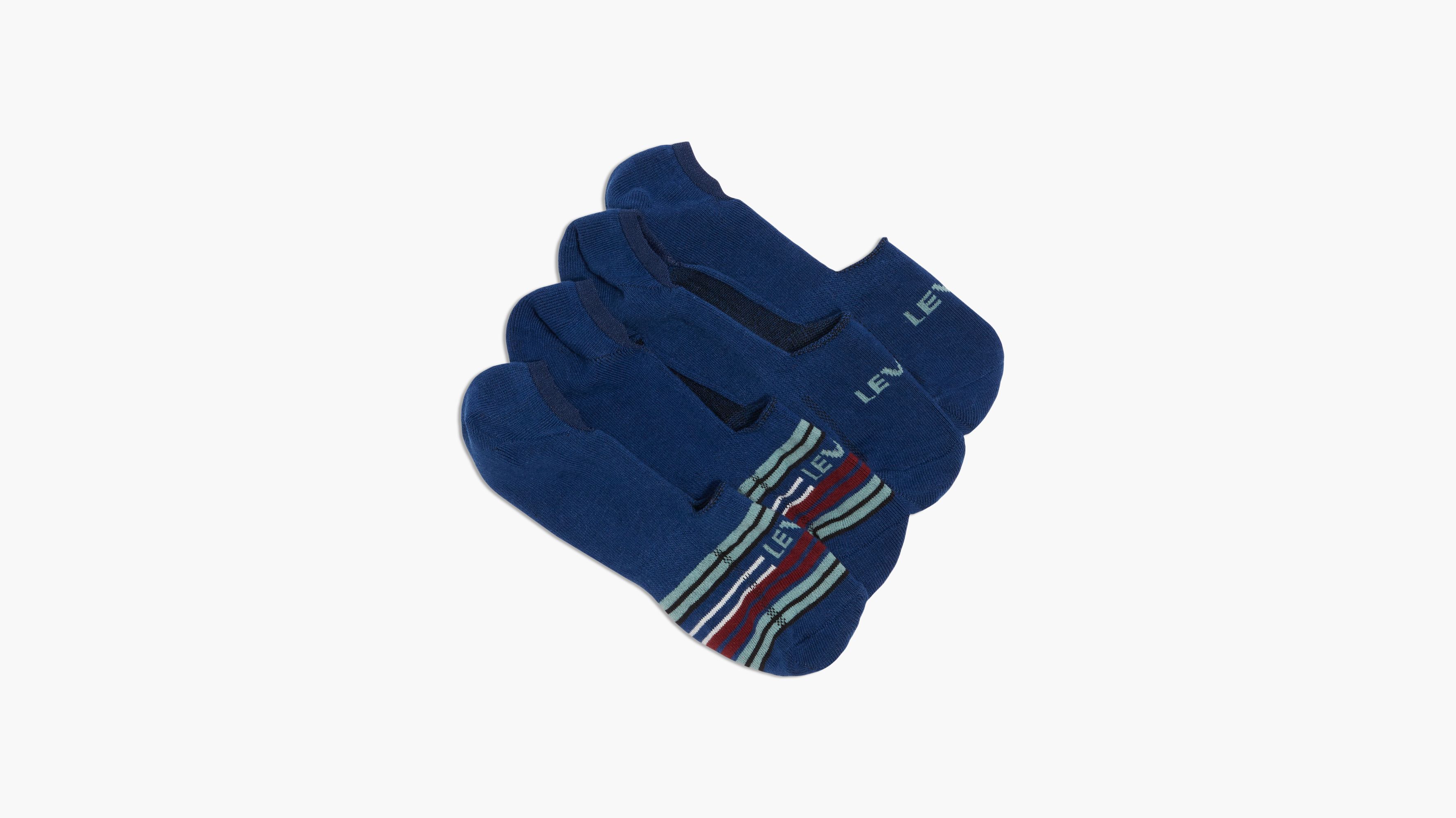 Striped No Show Socks Blue Levi's® US