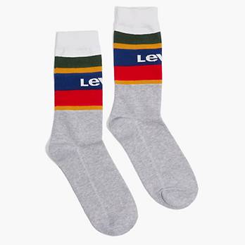 Colorblocked Stripe Socks 2