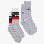 Colorblocked Stripe Socks 1