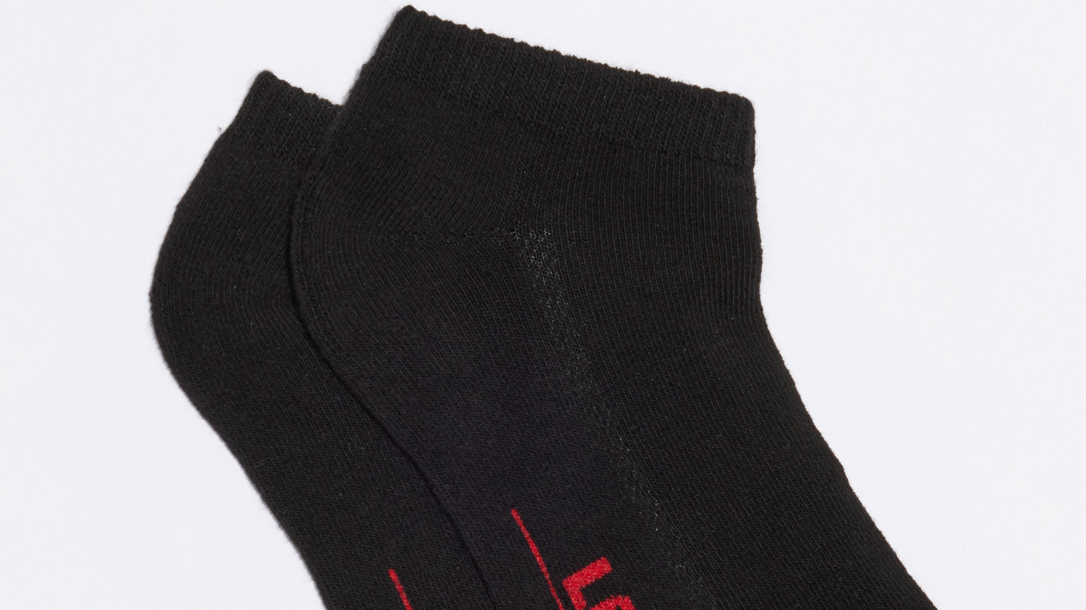 Levi's® Logo Low Cut Socks (3 Pack) - Black