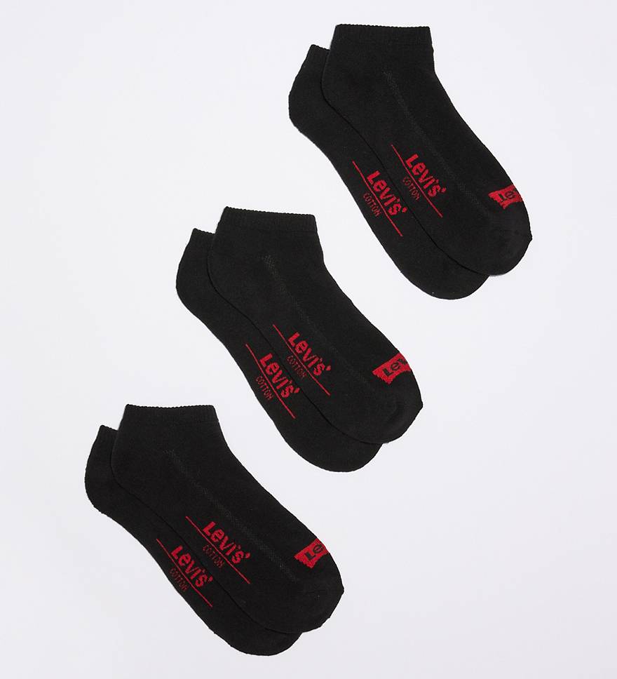 Levi's® Logo Low Cut Socks (3 Pack) 1