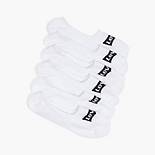 Levi's® Logo No Show Socks (3 Pack) 1