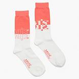 Mismatched Levi's® Logo Socks (2 Pack) 3