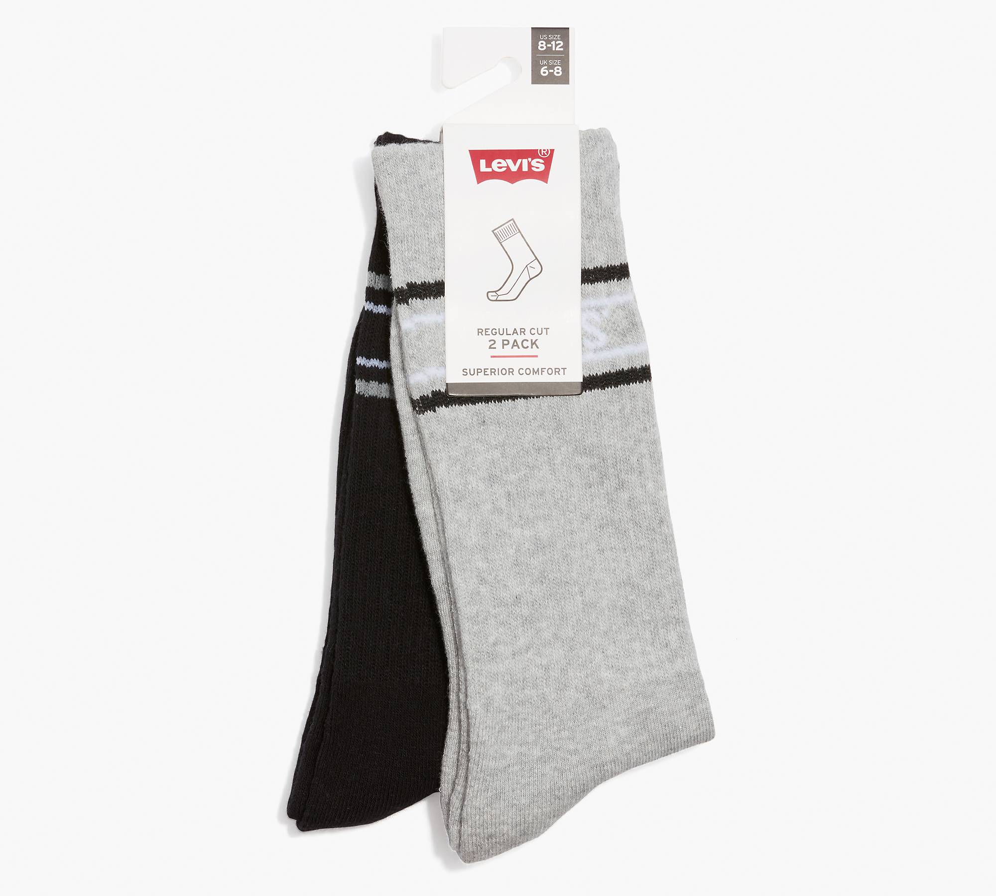 Quad Stripe Socks (2 Pack) - Multi-color | Levi's® US