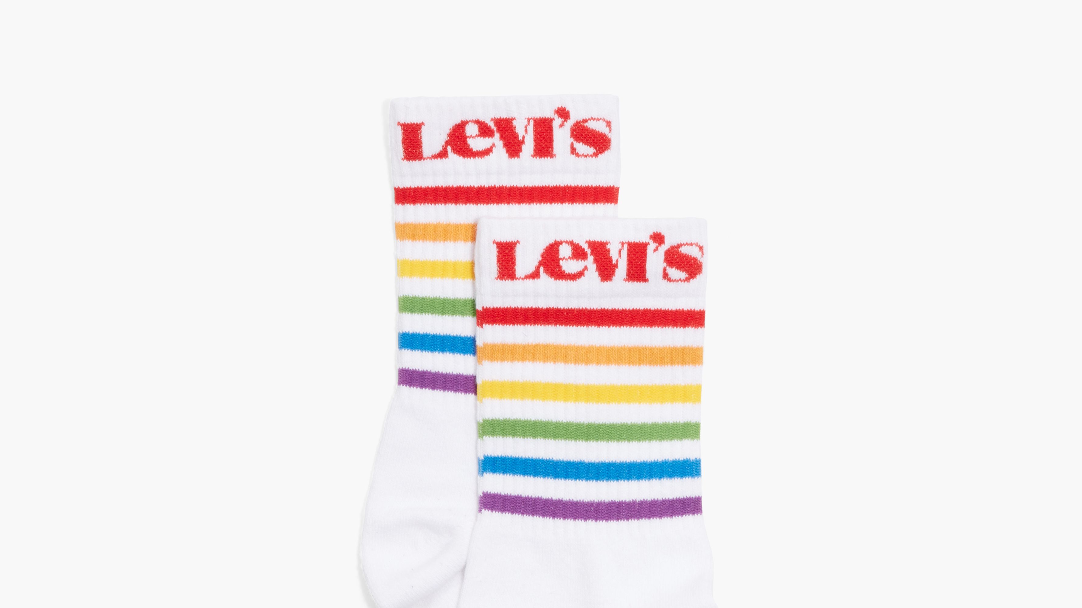 Levi's® Pride Short Socks (2 Pack) 2