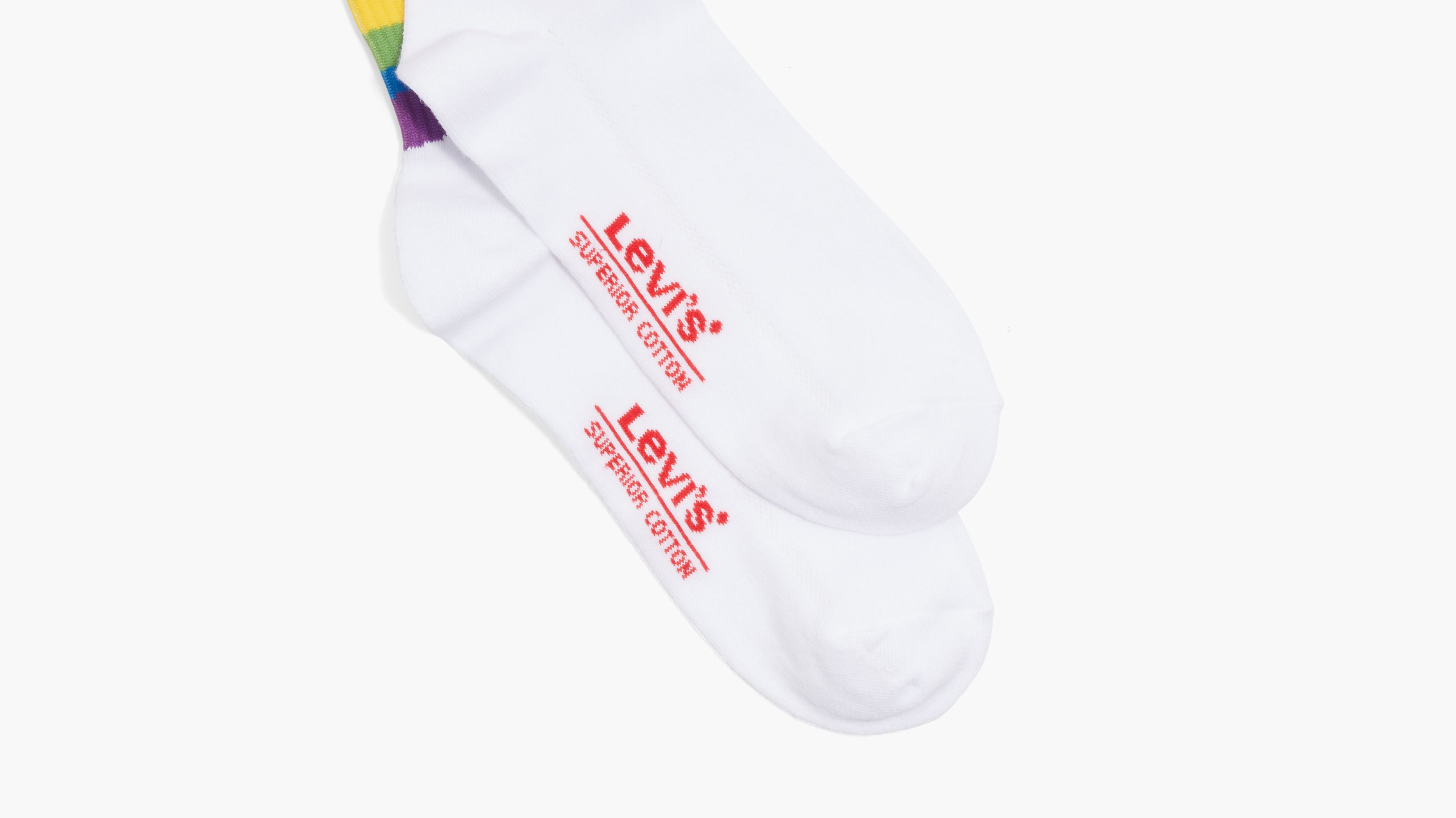 Levi's® Pride Short Socks (2 Pack) 3