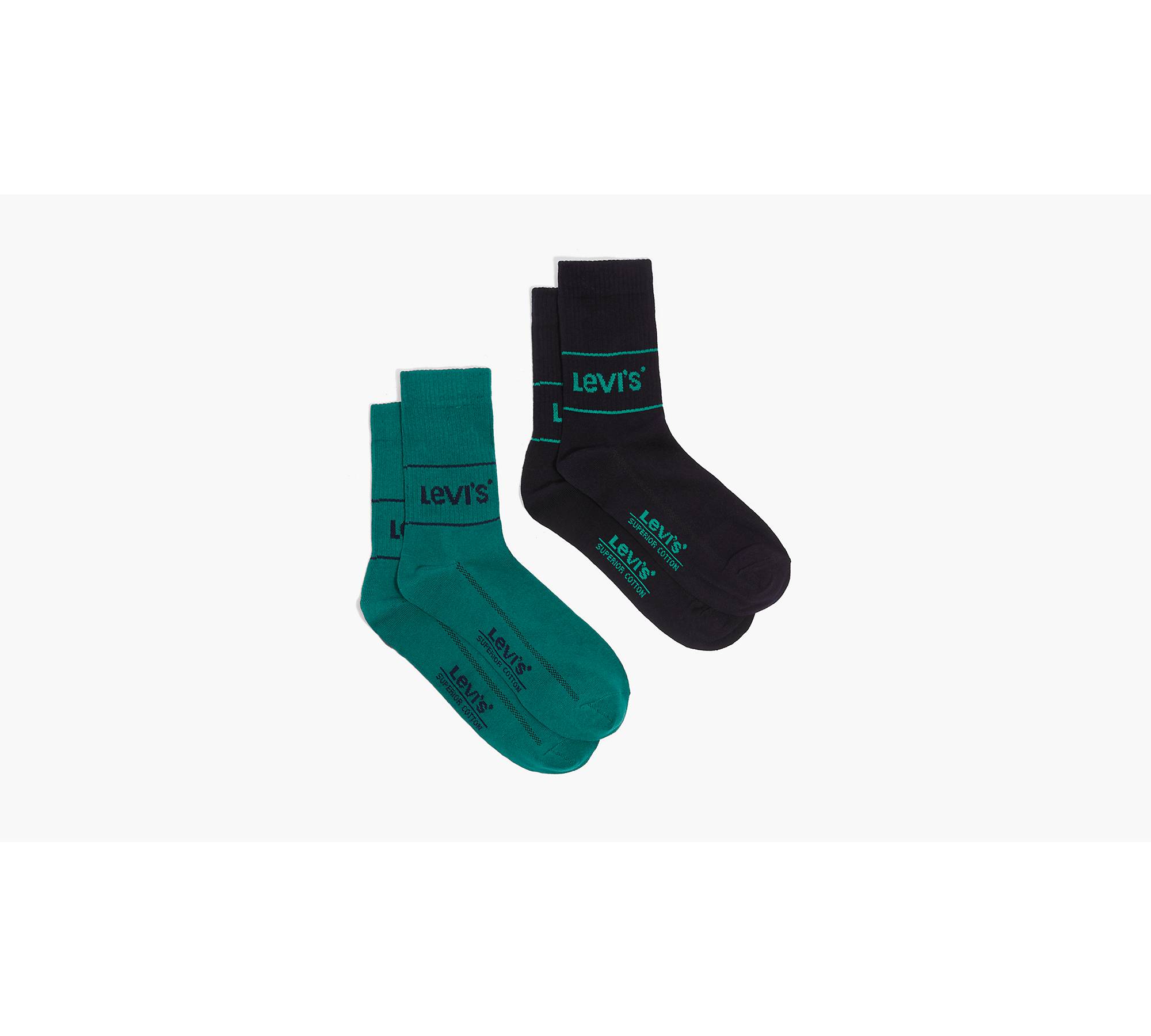 Fitness Cotton Ankle Socks 2-Pack