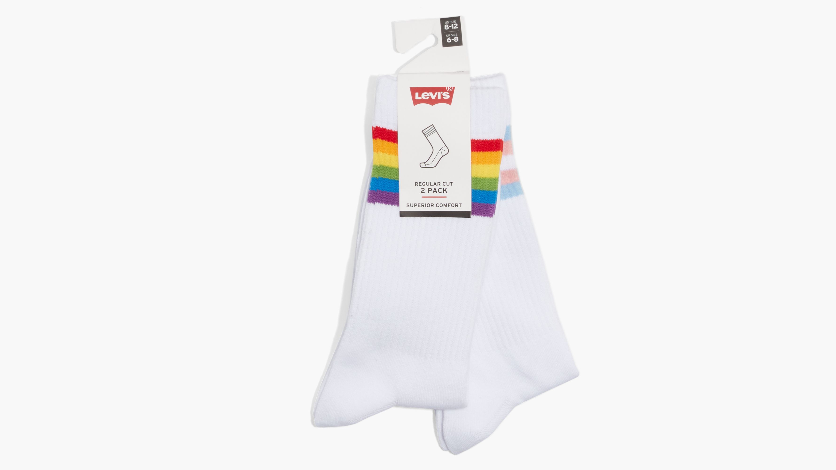Slime logo fly Levi's® Pride Socks - Multi-color | Levi's® US