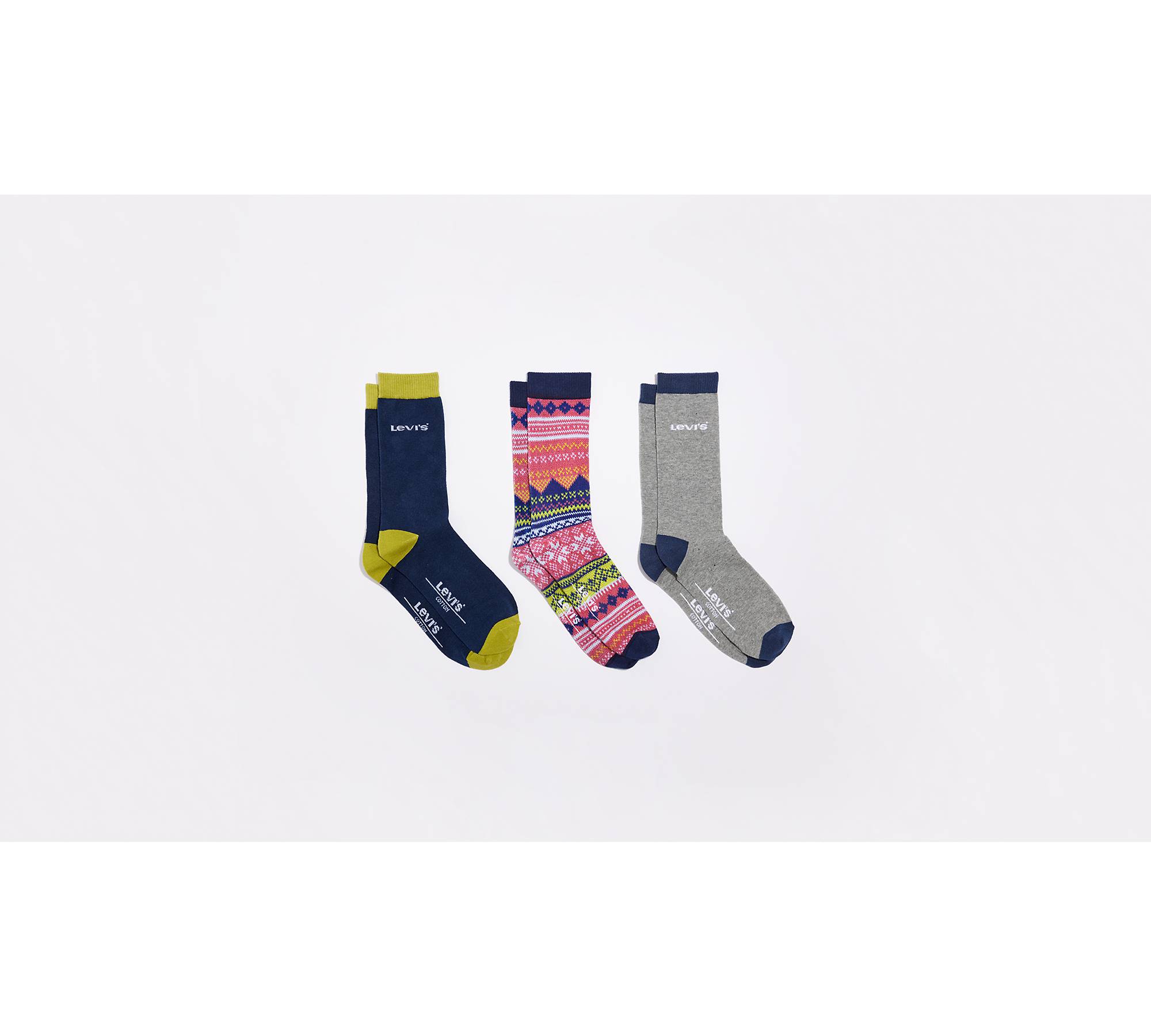 Regular Cut Socks (3 Pack) 1