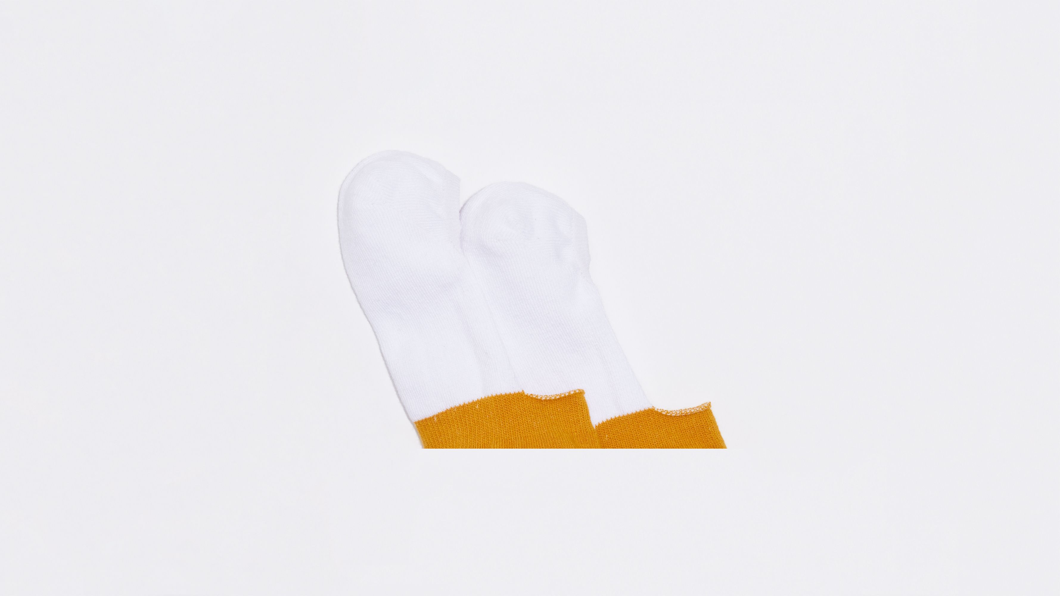 Color Block No Show Socks (3 Pack) Yellow Levi's® US