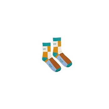 Short Cut Colorblock Socks (3 Pack) 2