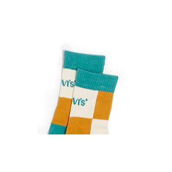 Short Cut Colorblock Socks (3 Pack) 3