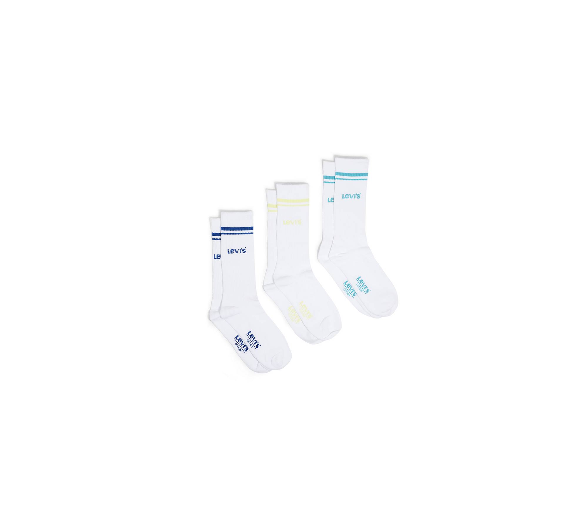 Regular Cut Athletic Socks (3 Pack) 1