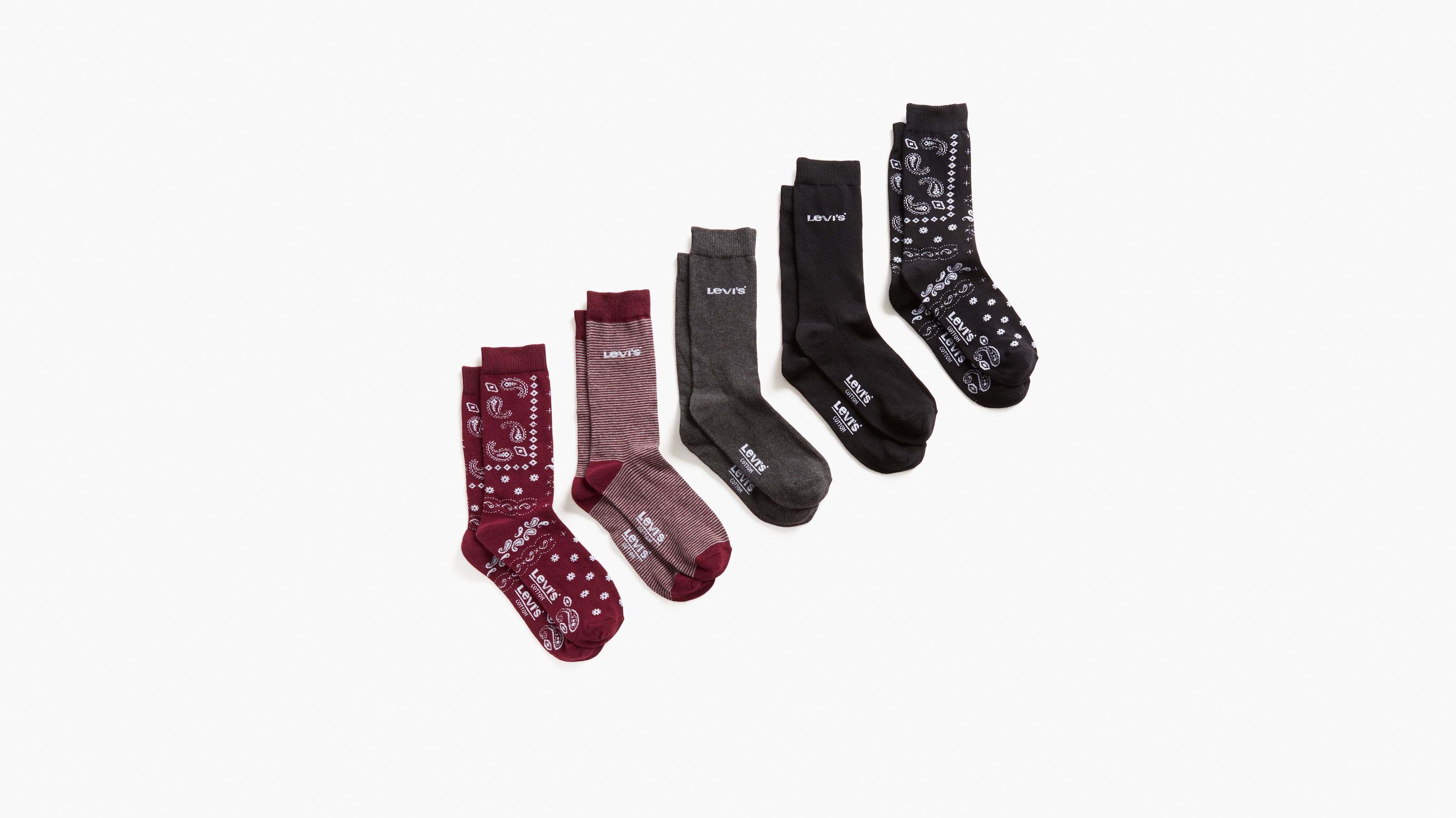 Bandana Socks (5 Pack) 1