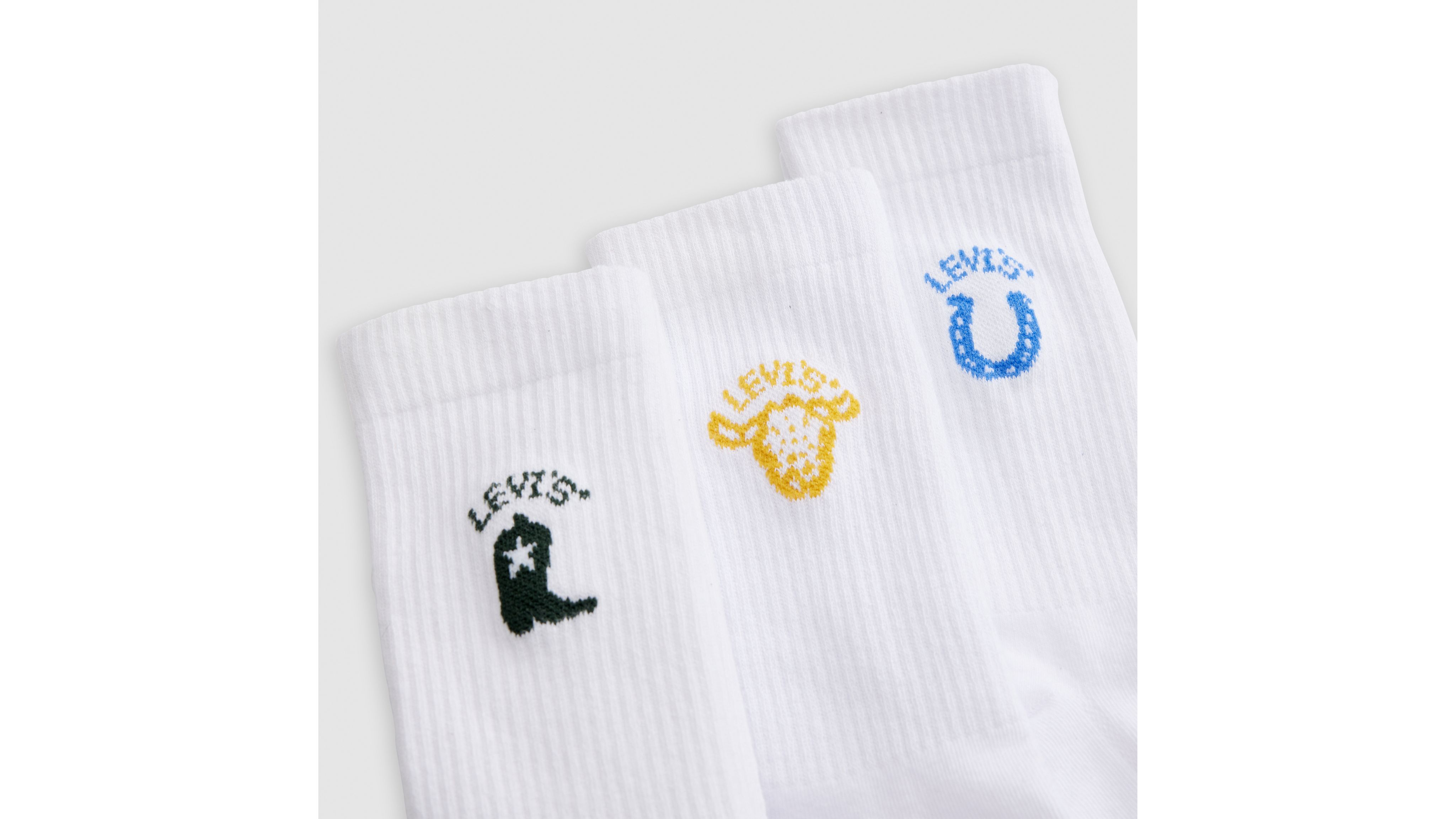 Western Icon Crew Socks 2