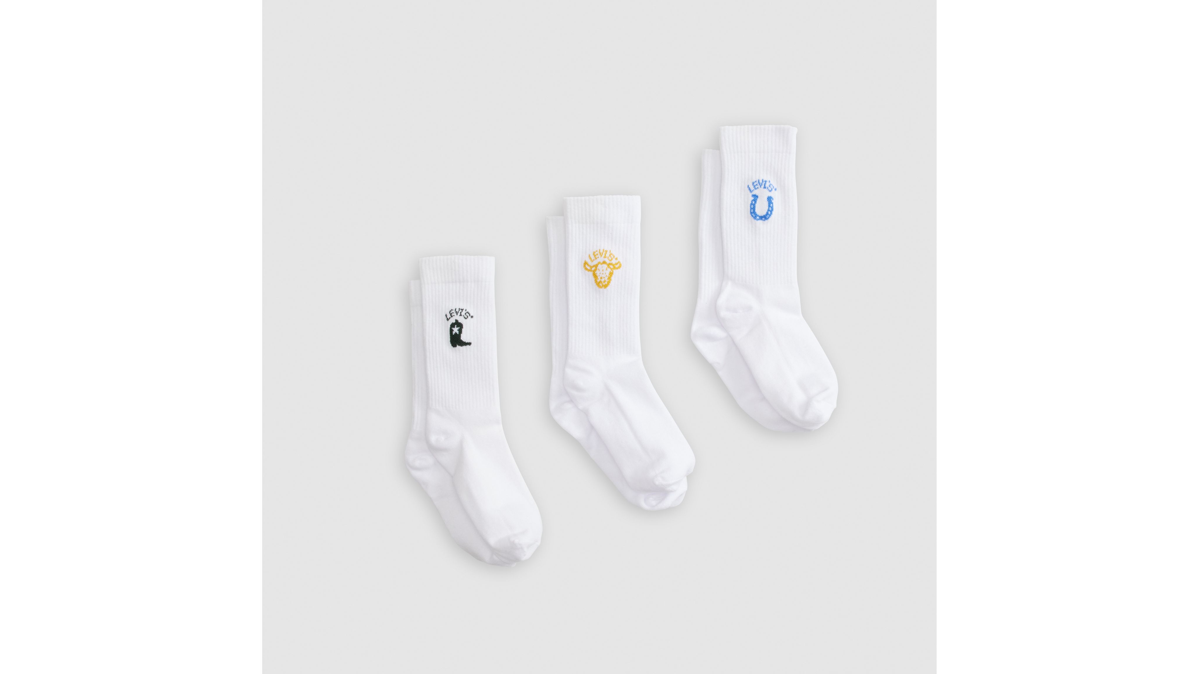 Western Icon Crew Socks 1