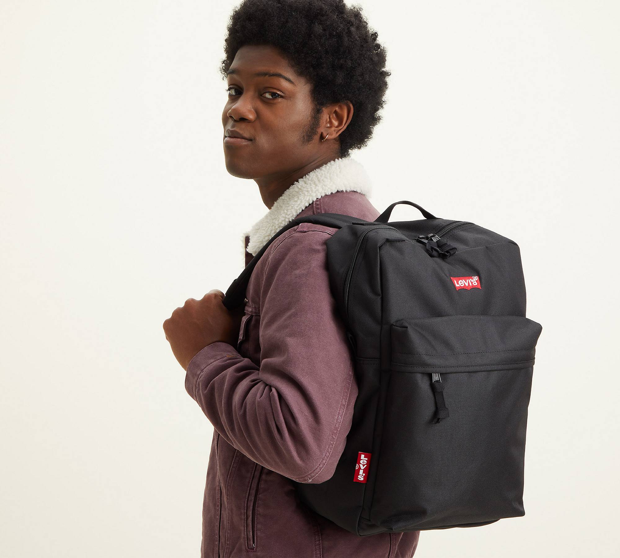 Levi's® L-pack Standard Issue Backpack - Black | Levi's® CA