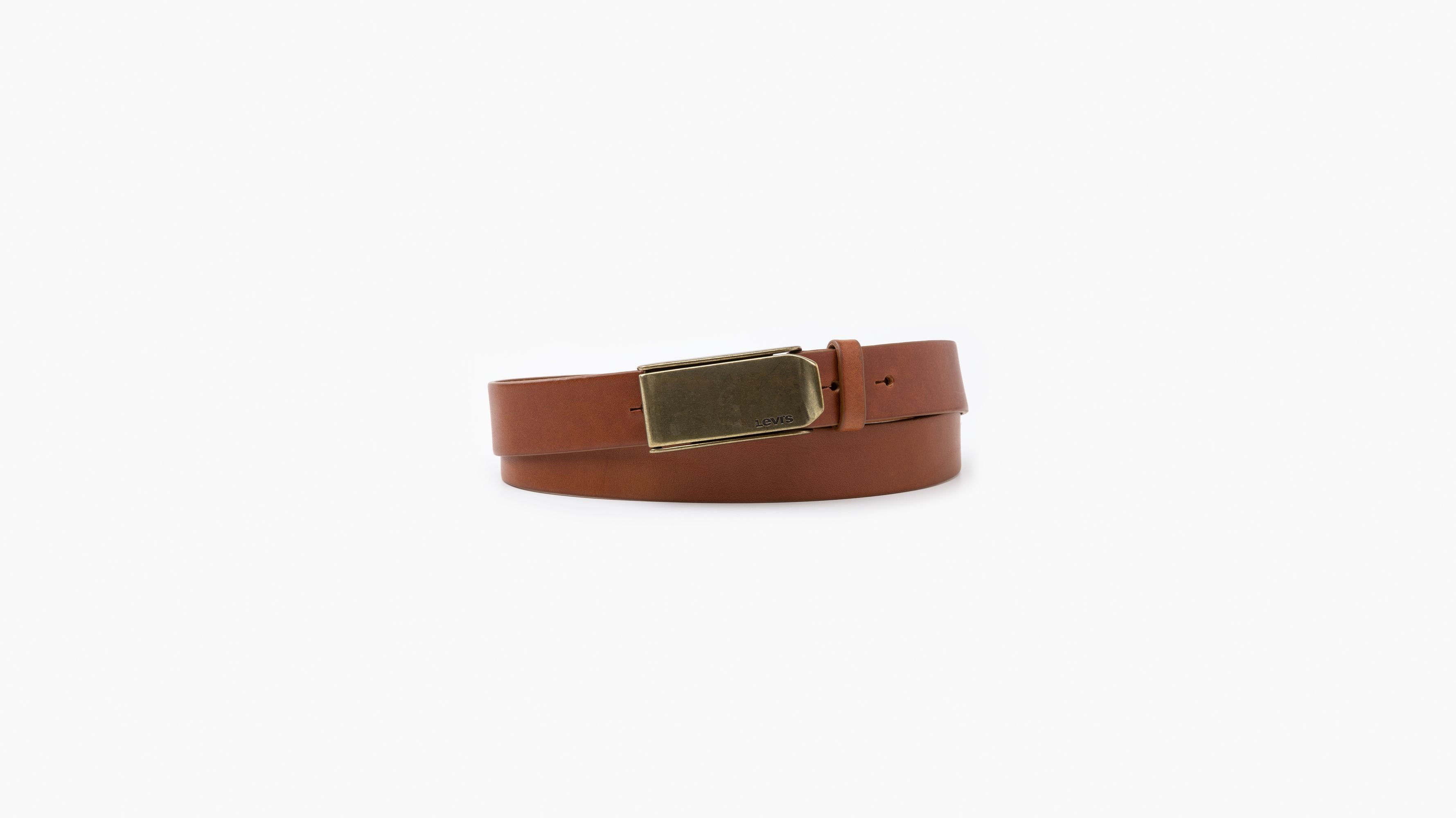 Slim Modern Plaque Belt 1