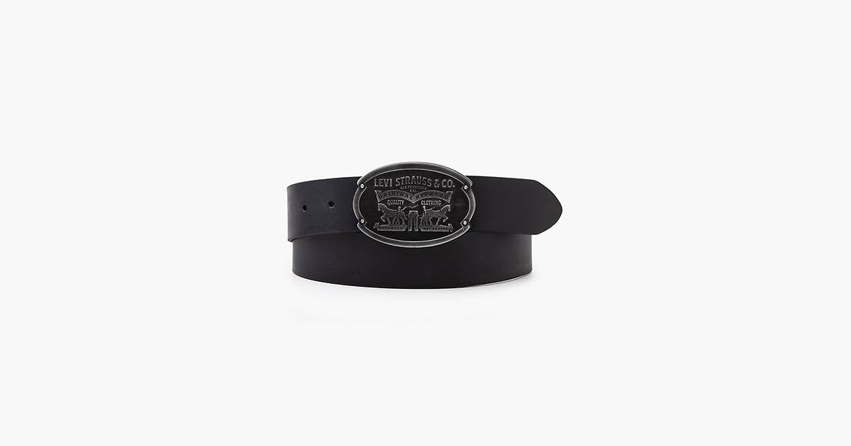 Billy Plaque Belt - Black | Levi's® ES