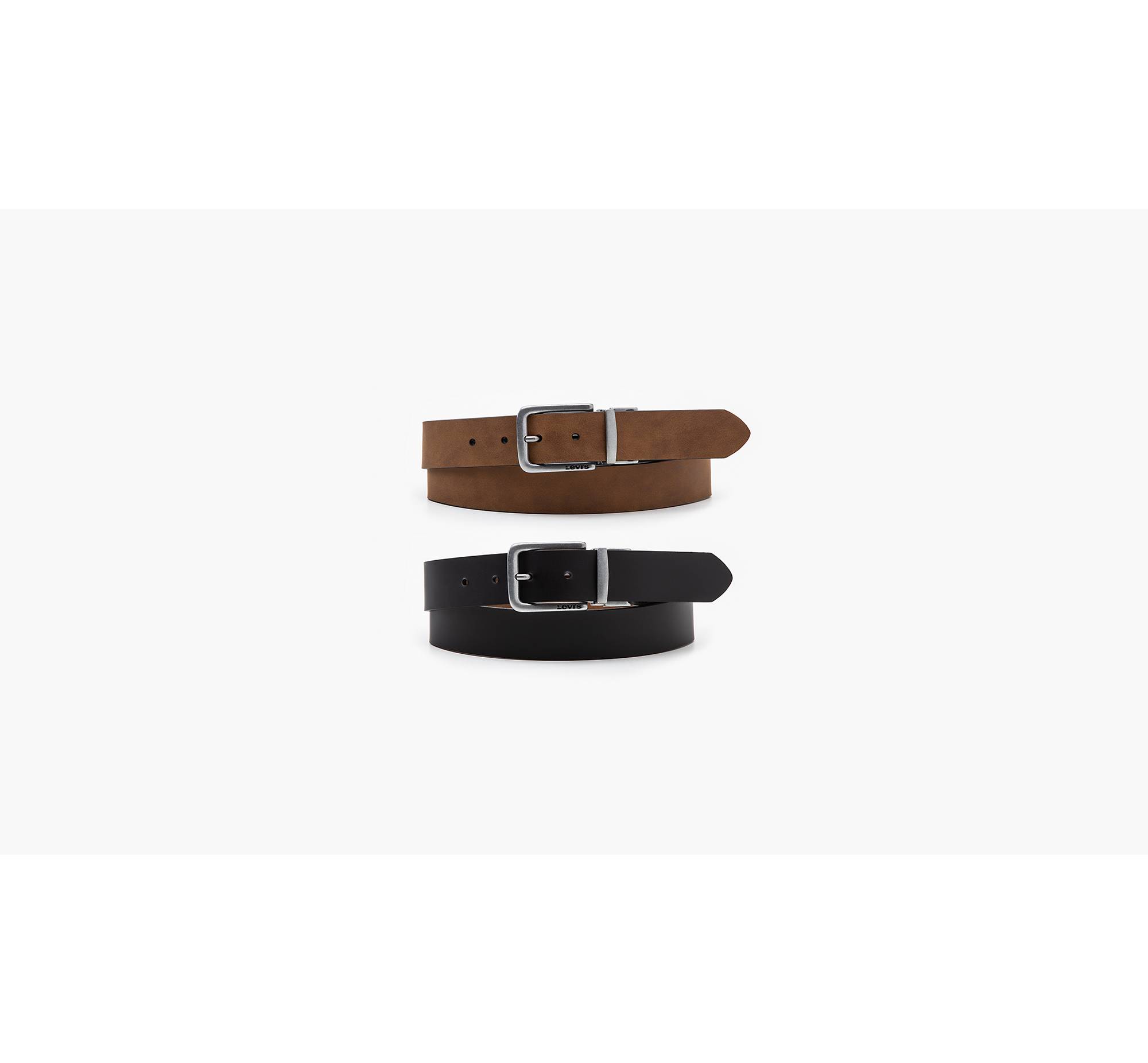 Thin Double Buckle Harness Belt - Black - One Size