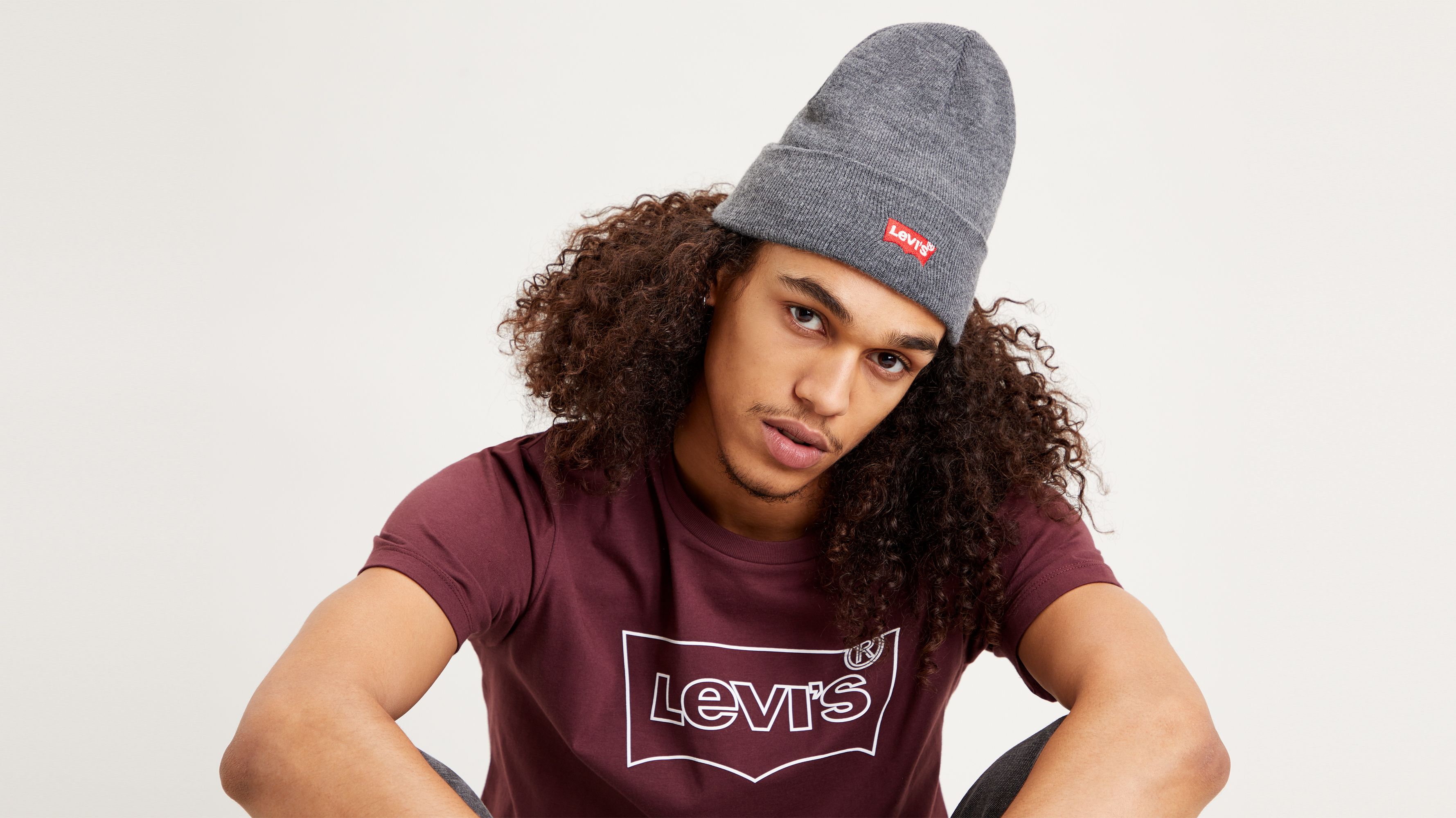 levis slouchy beanie