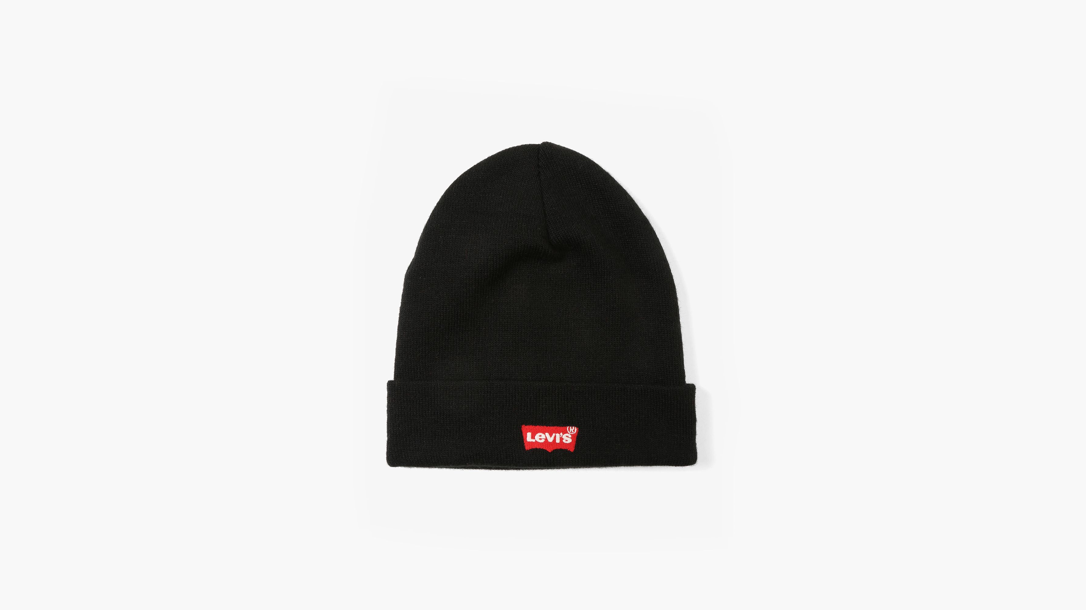 Bonnet noir homme à logo contrastant LEVI'S® - CCV Mode