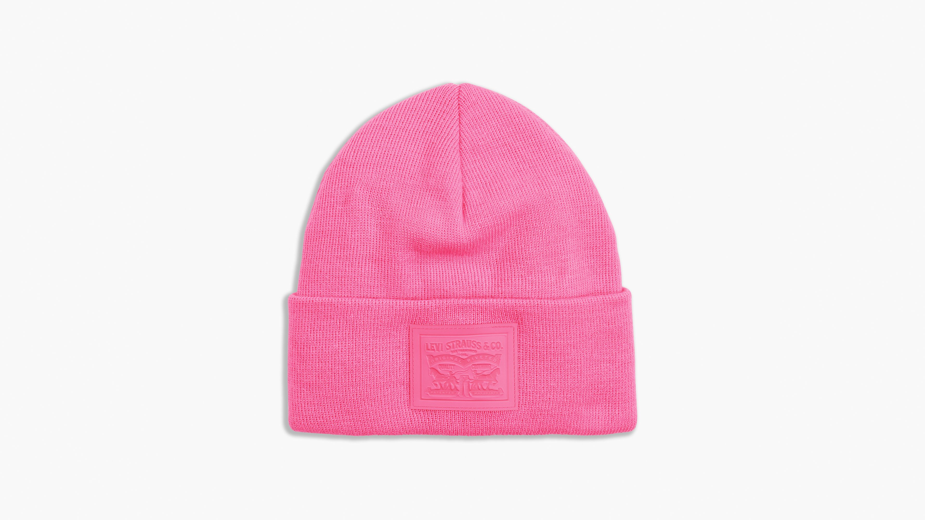Two Horse Pull Patch Beanie - Pink | Levi's® CA