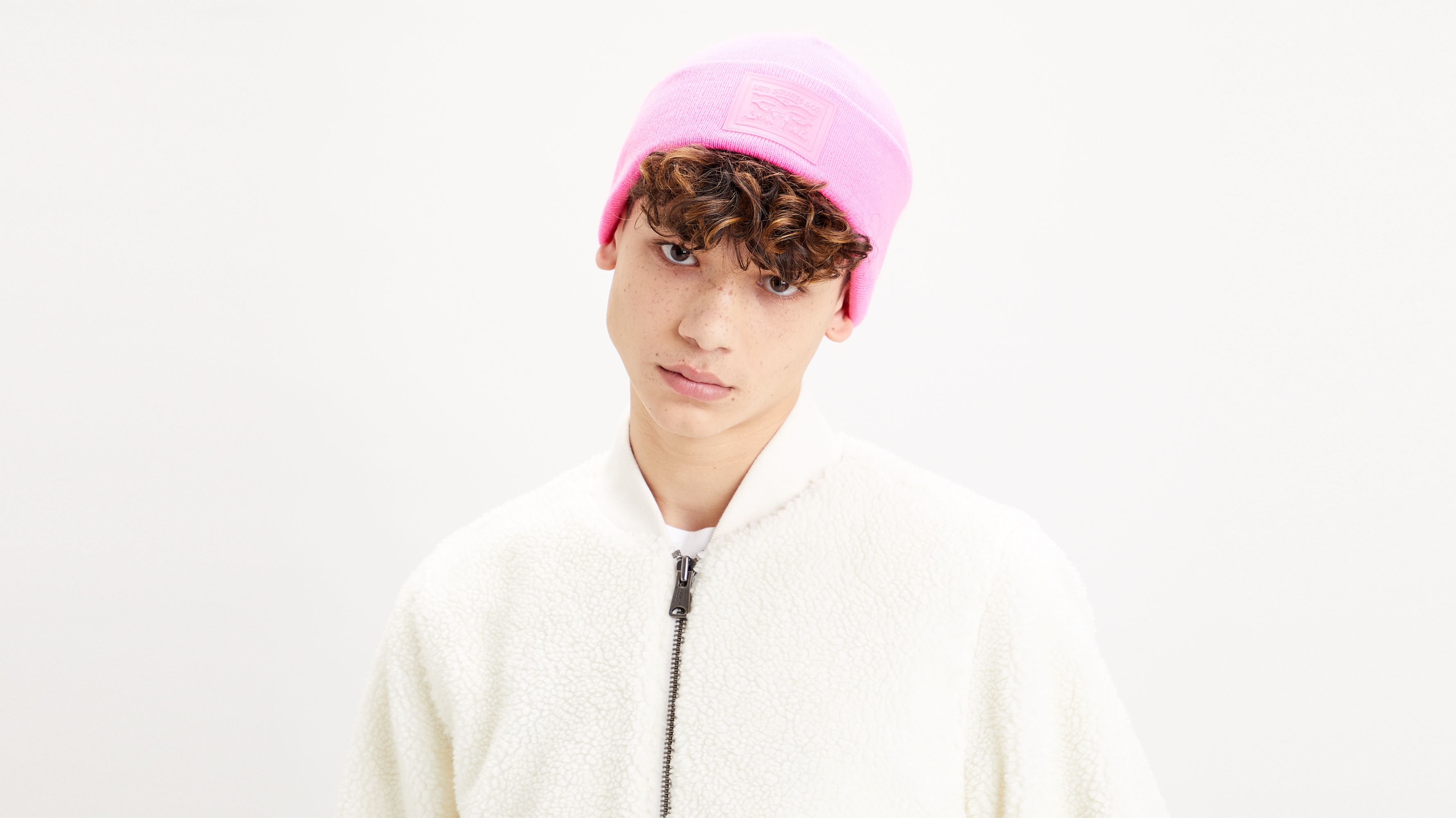 Levi's® Beanie - Pink | Levi's® ES