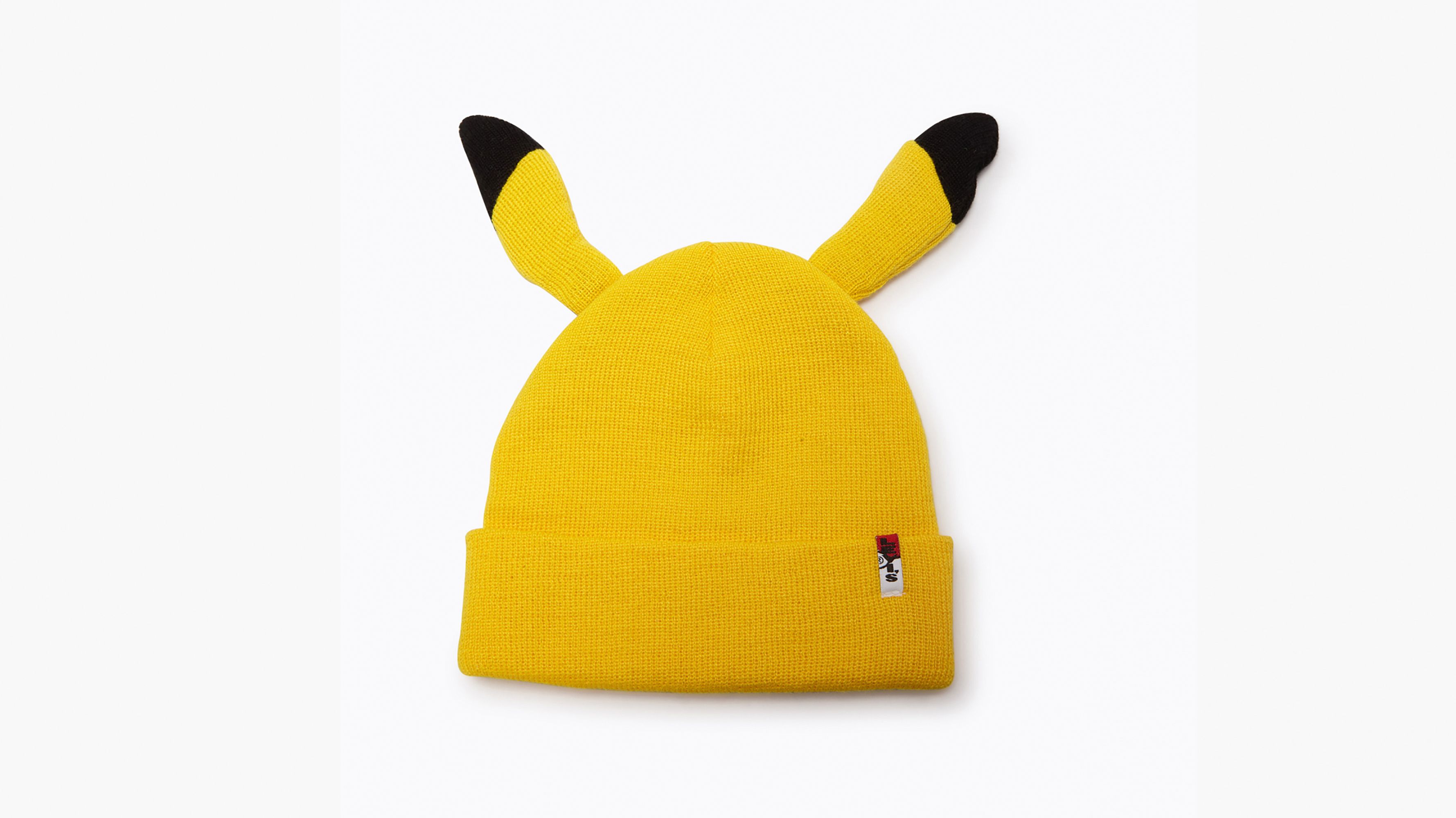 Levi's® X Pokémon Pikachu Ears Beanie - Yellow | Levi's® US