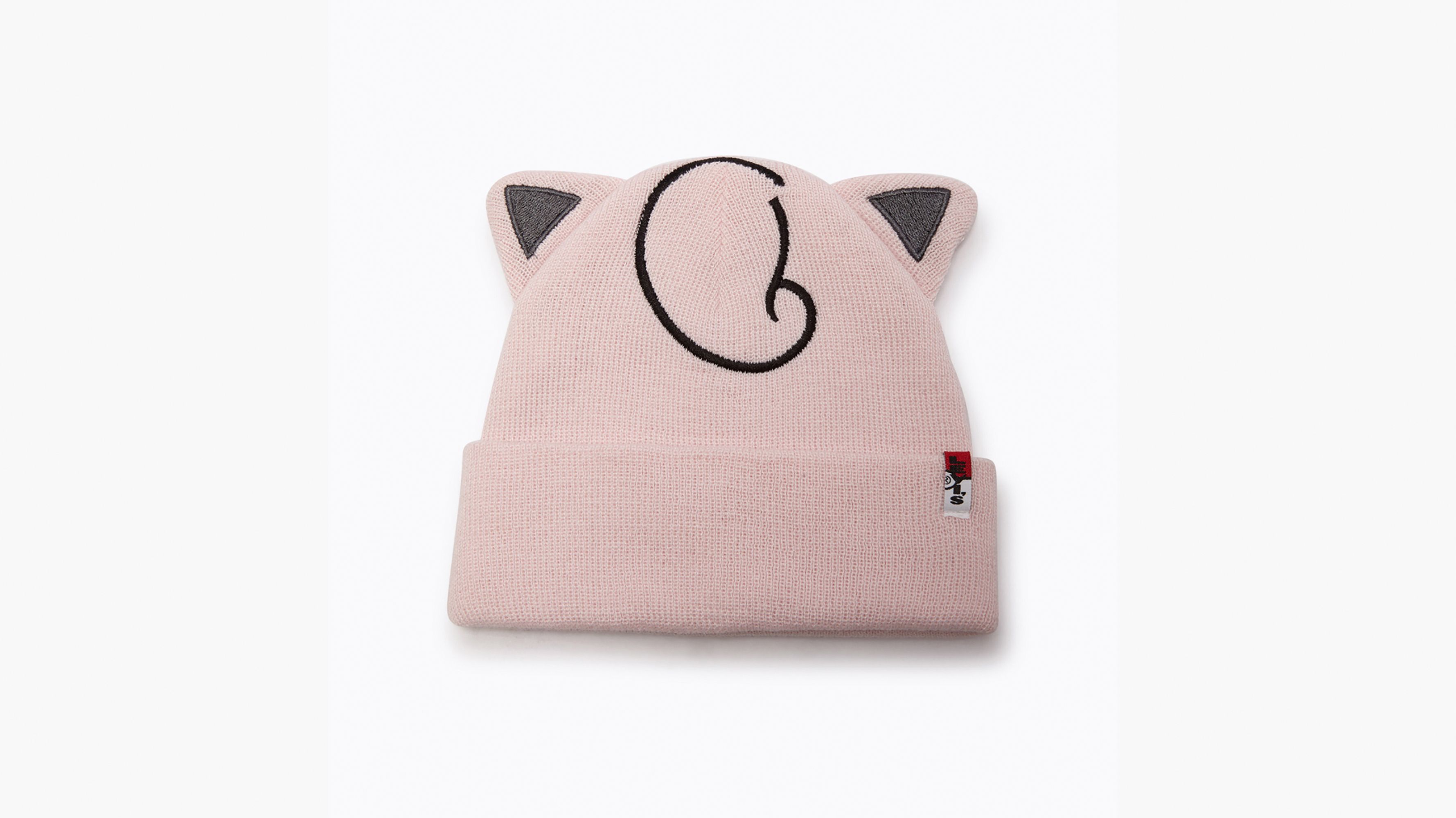 Levi's® X Pokémon Ears Beanie - Pink | Levi's® US