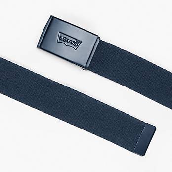 Cintura in tessuto resistente con logo Batwing tono su tono 2