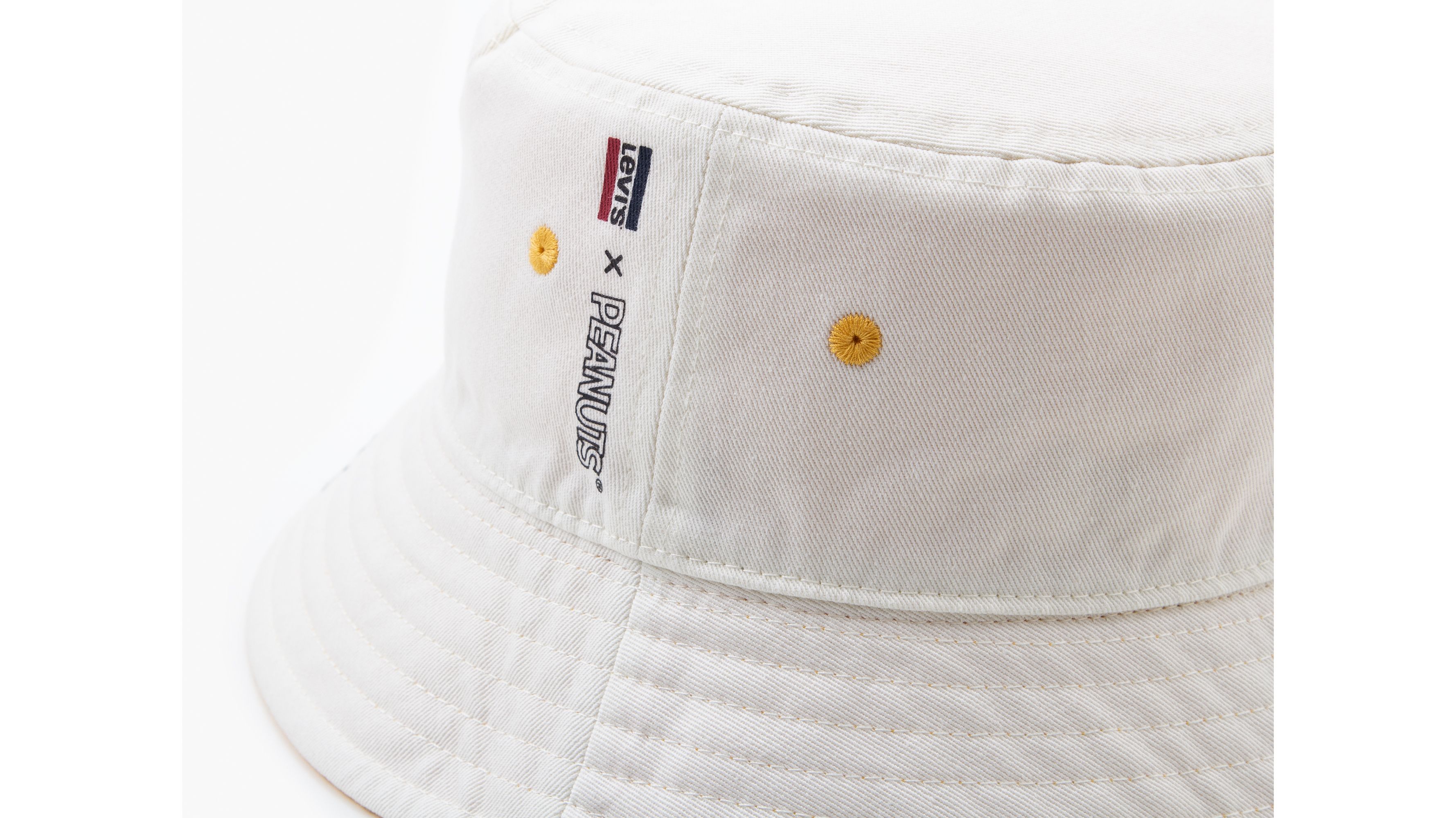 Levi's® X Peanuts Sport Bucket Hat - Yellow | Levi's® CA