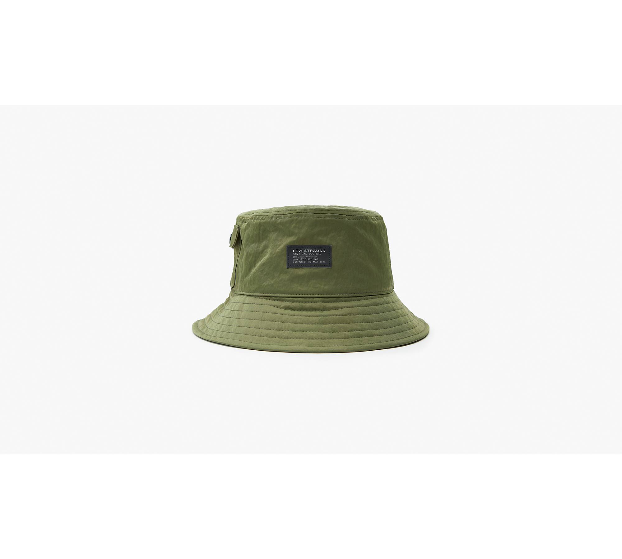 Pull Patch Utility Bucket Hat - Green | Levi's® US