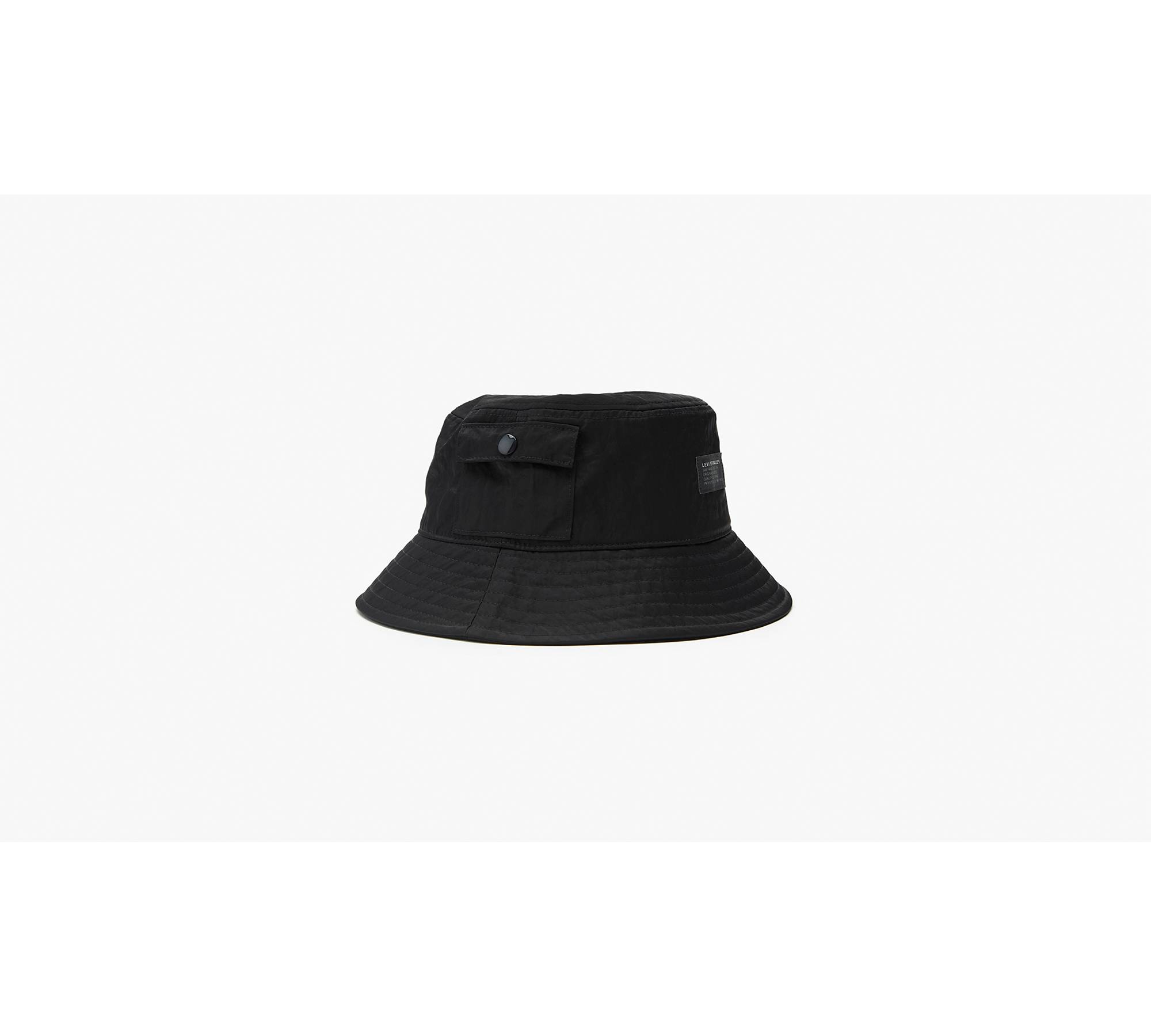 Levi\'s® - | Patch Bucket Black US Utility Pull Hat