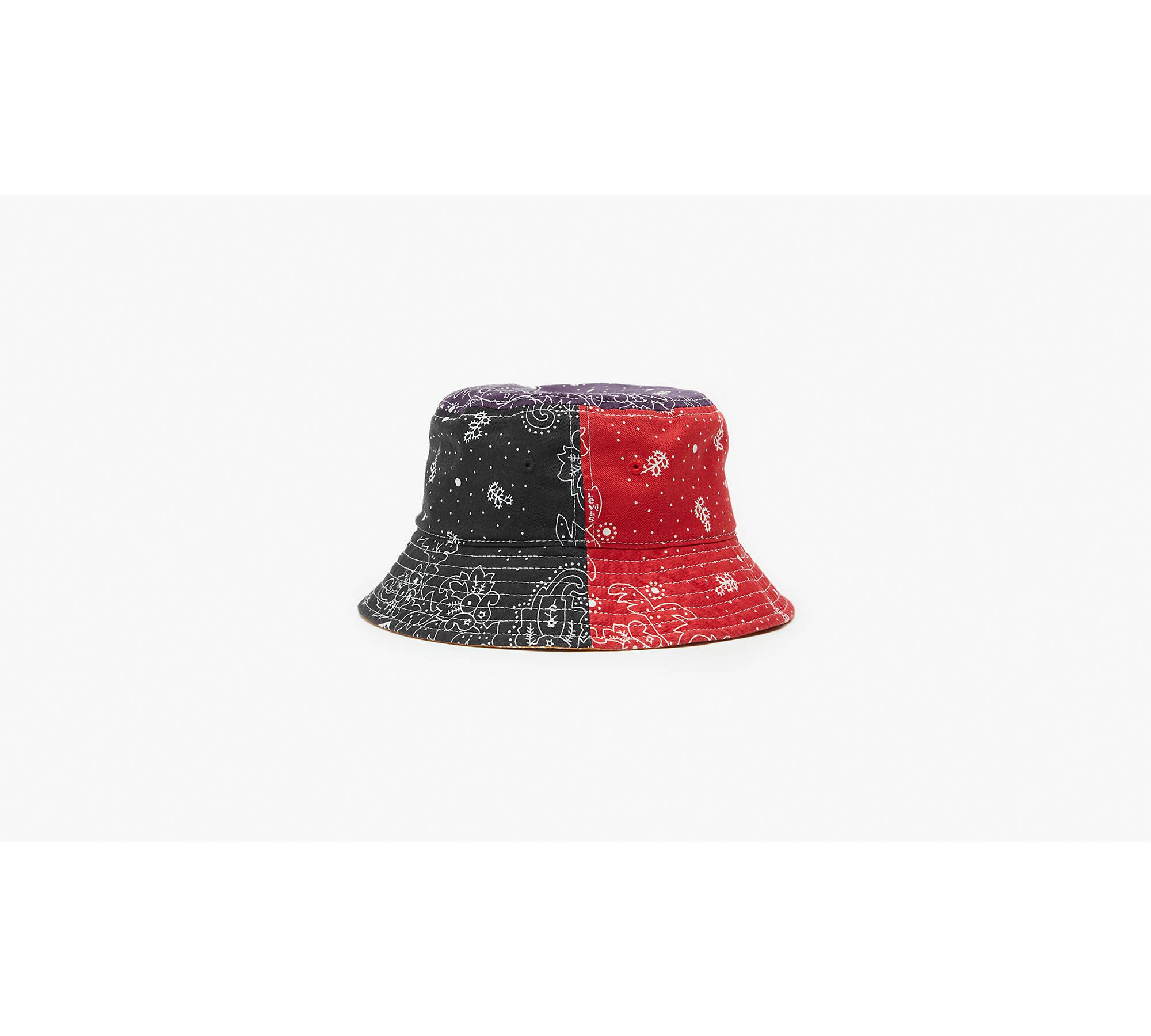 Patchwork Bucket Hat - Multi-color