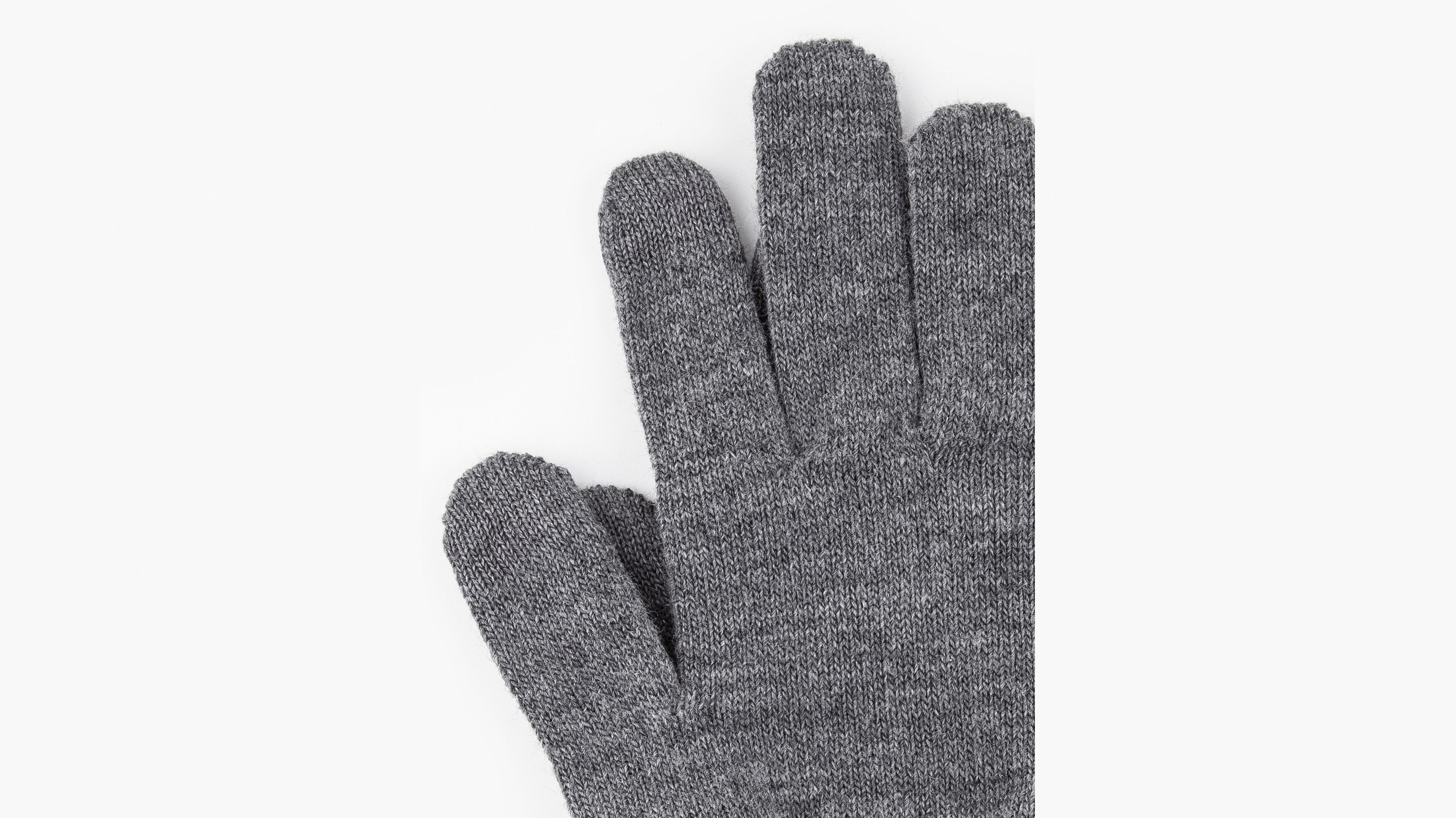 Ben Touch Screen Gloves - Grey | Levi's® EE