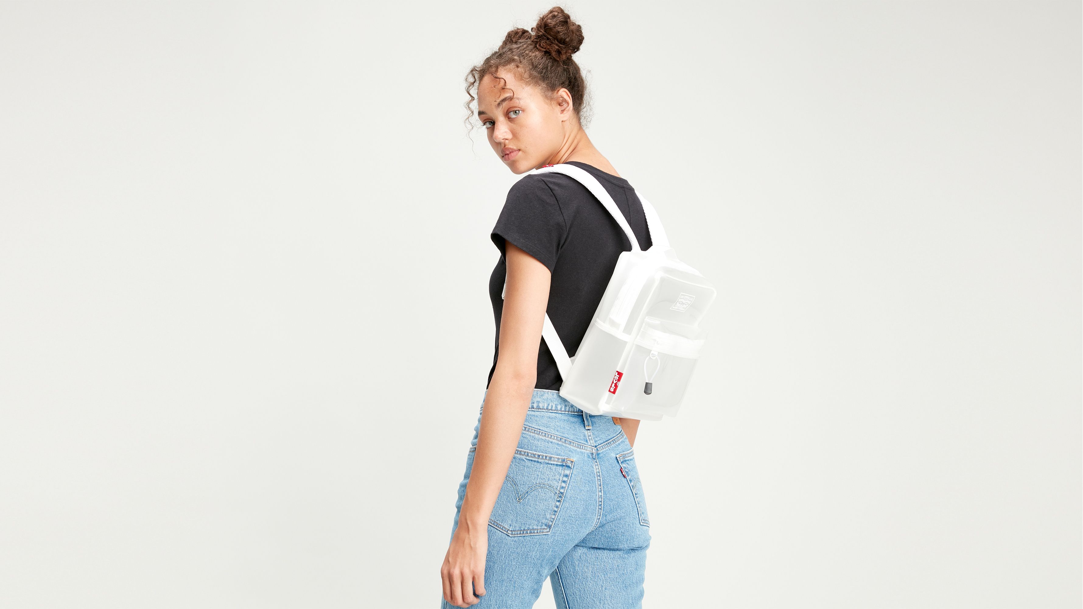 levis clear backpack
