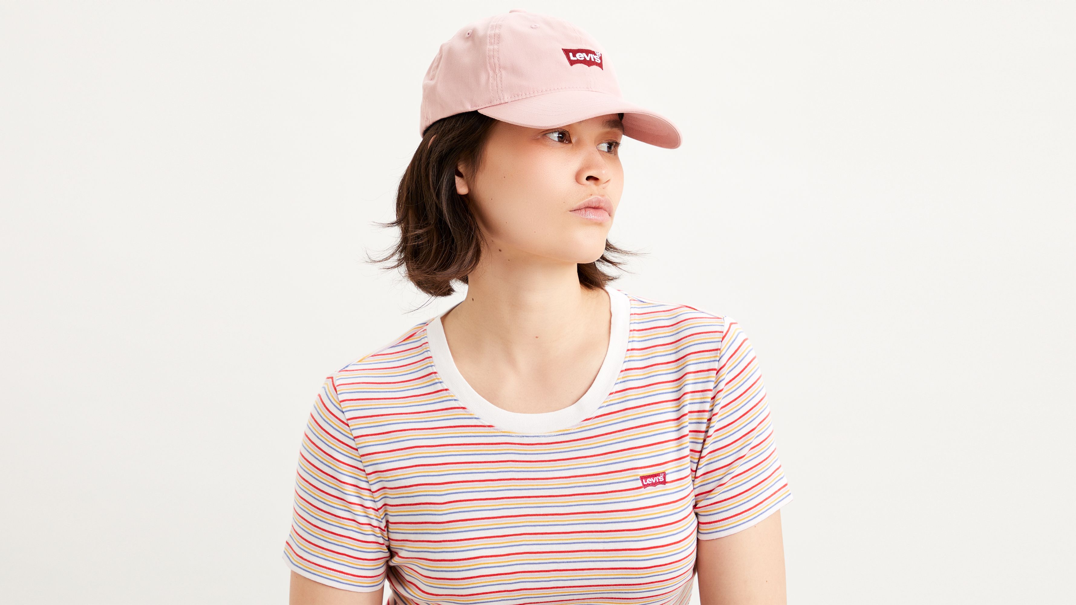 Levi's® Batwing Baseball Cap - Pink 