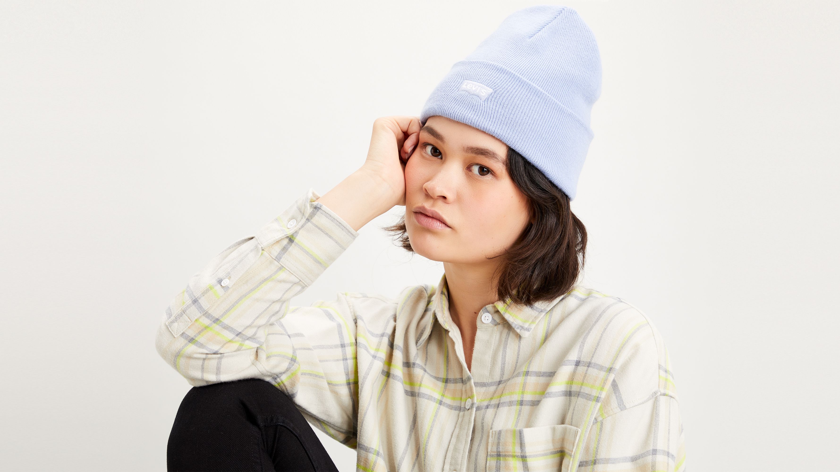 Top 64+ imagen levi’s slouchy beanie