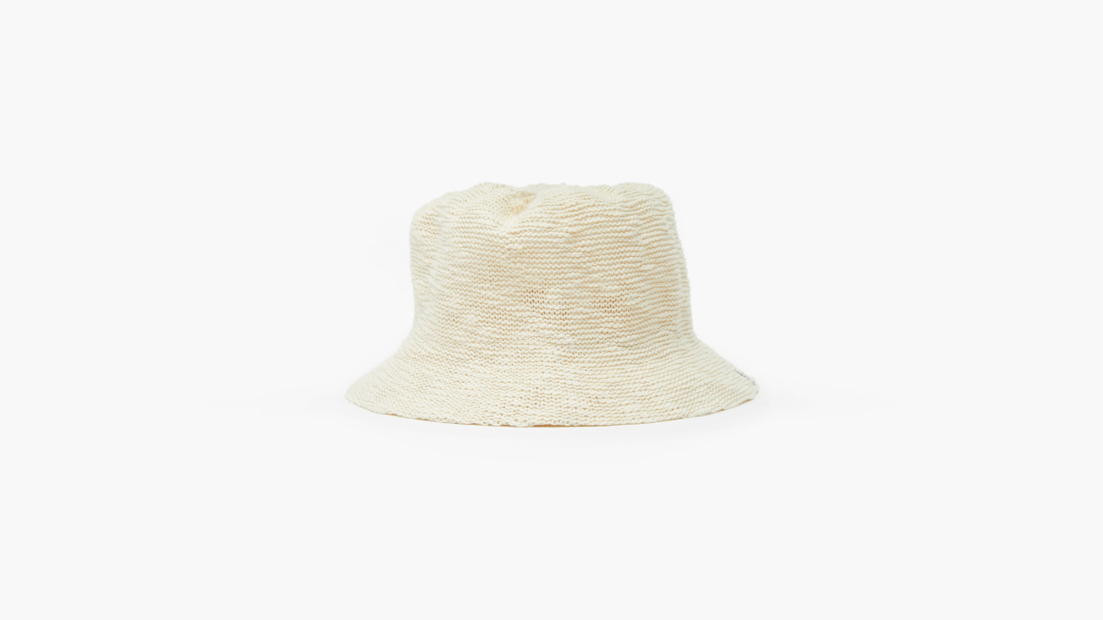 Slub Knit Bucket Hat White Levi's® US