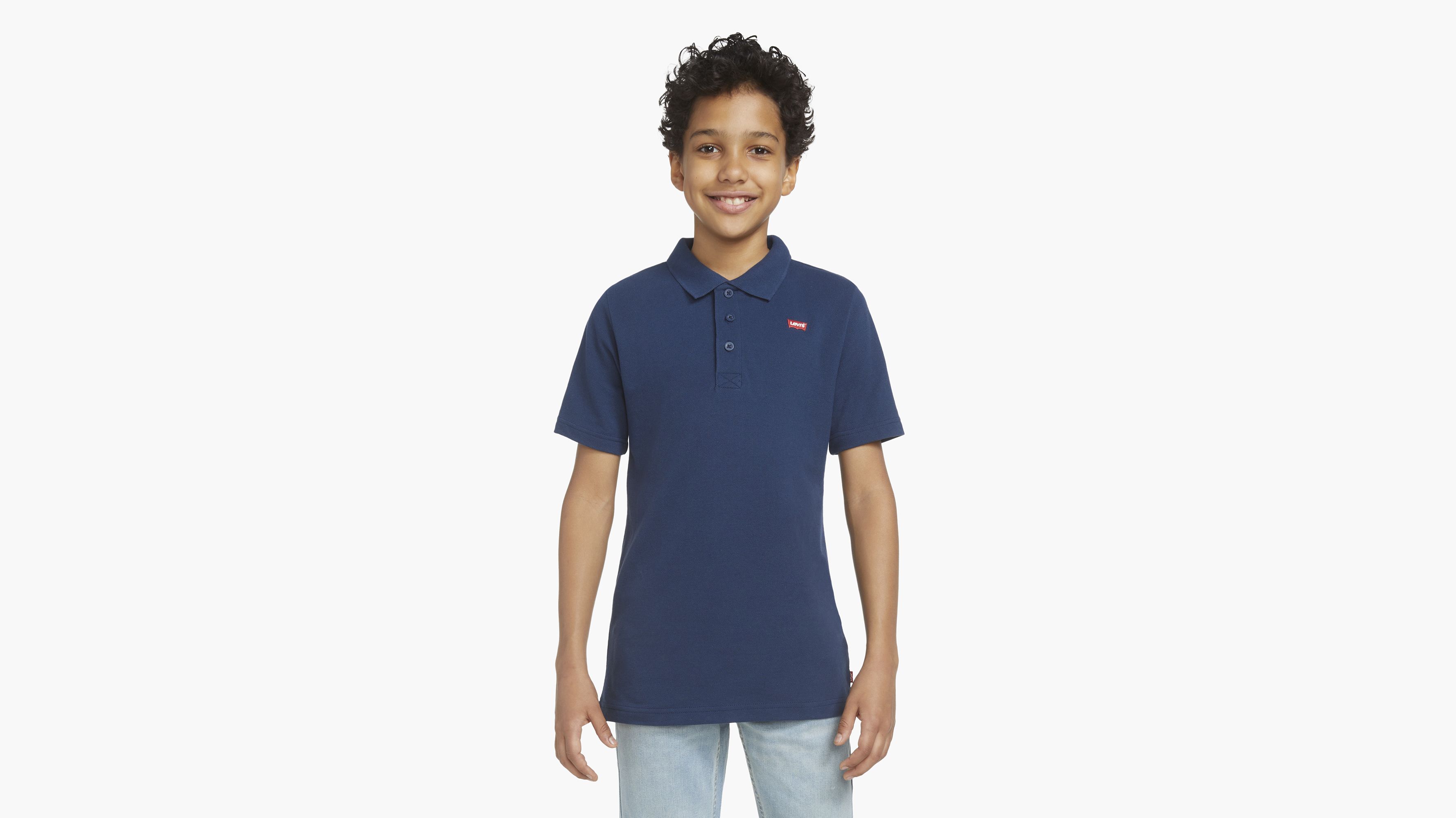 Levi's® Batwing Logo Polo T-Shirt Big Boys S-XL 2