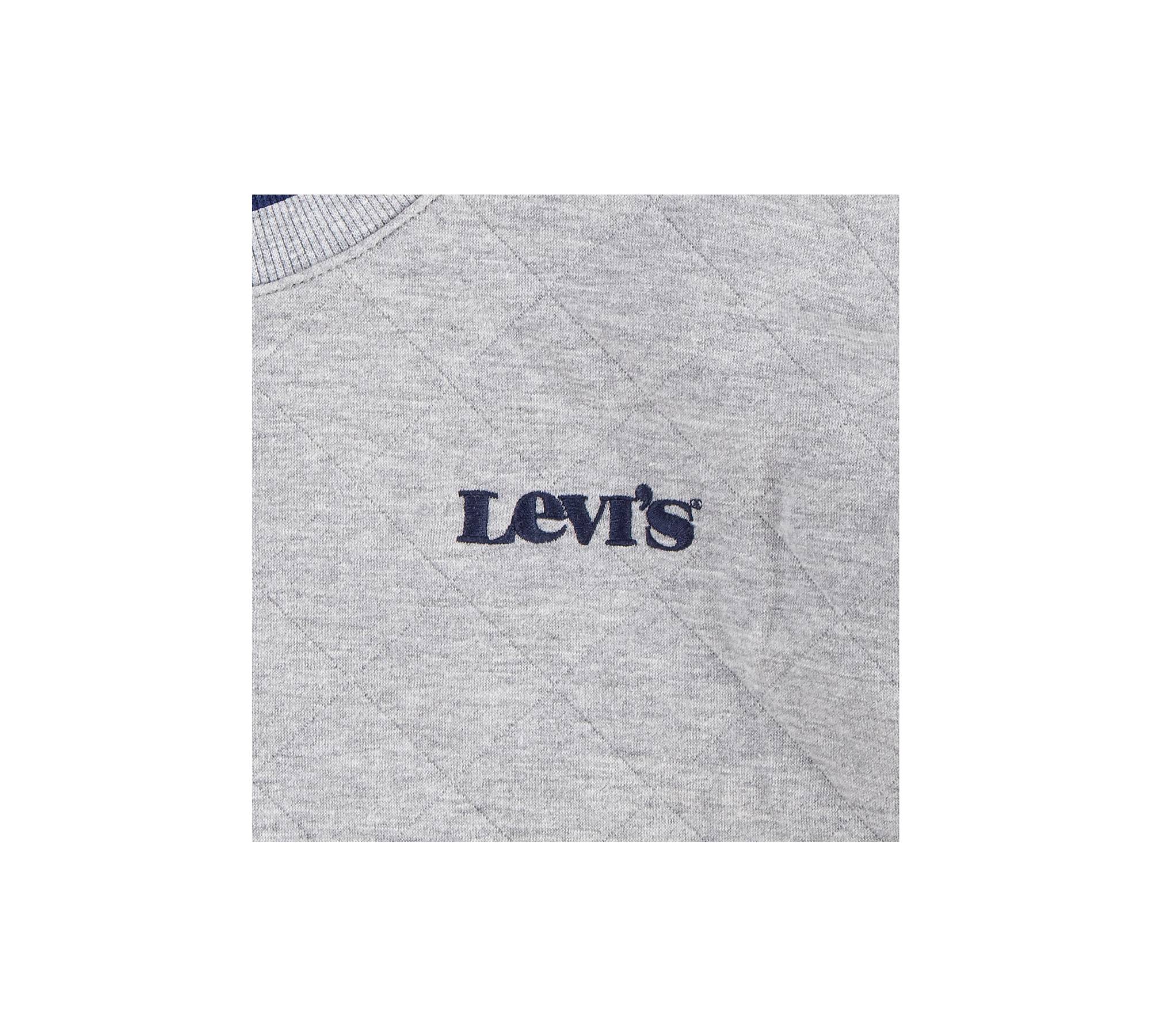 Big Boys S-xl Quilted Jersey Sweatshirt - Grey | Levi's® US