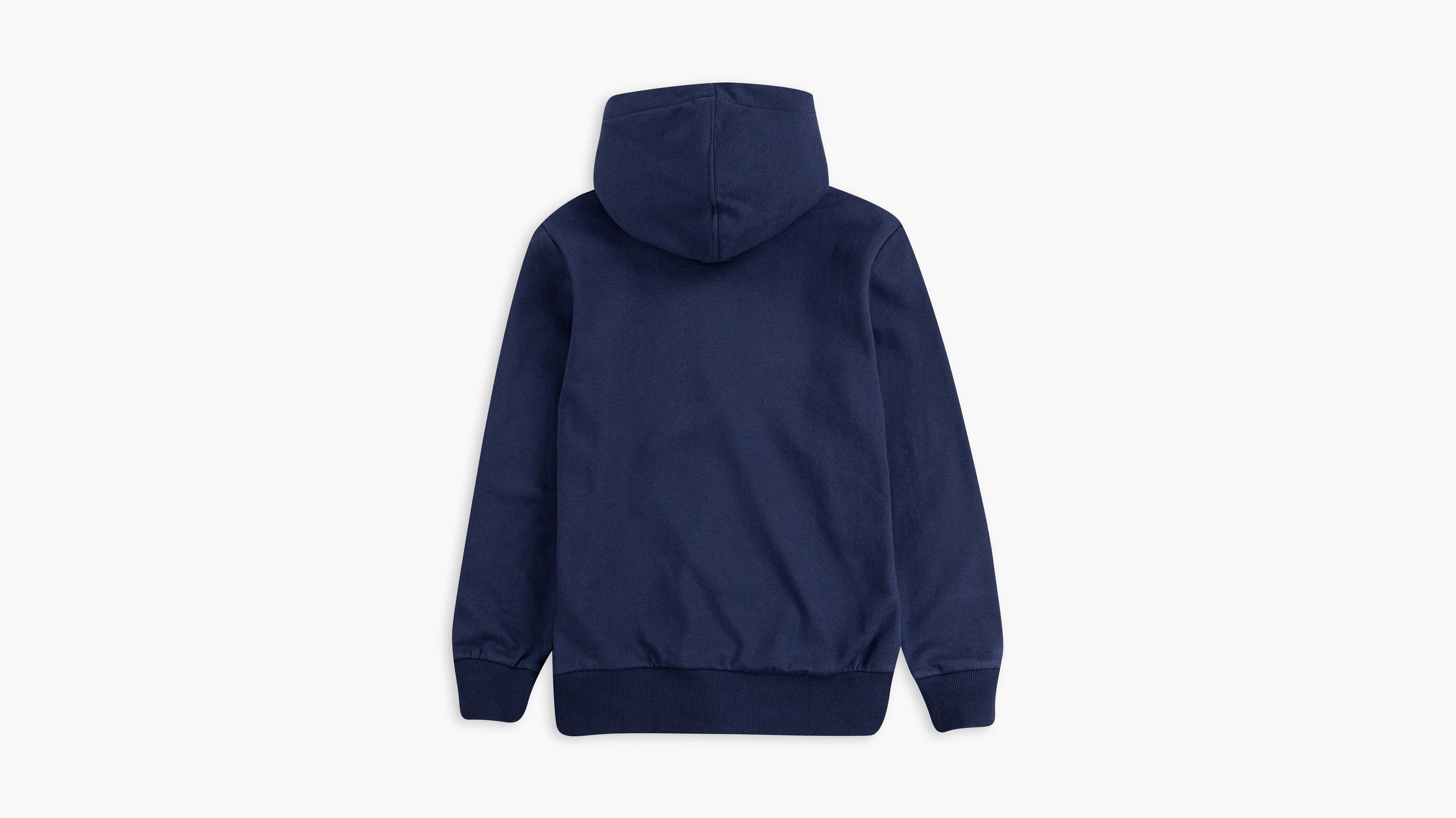 big blue hoodie