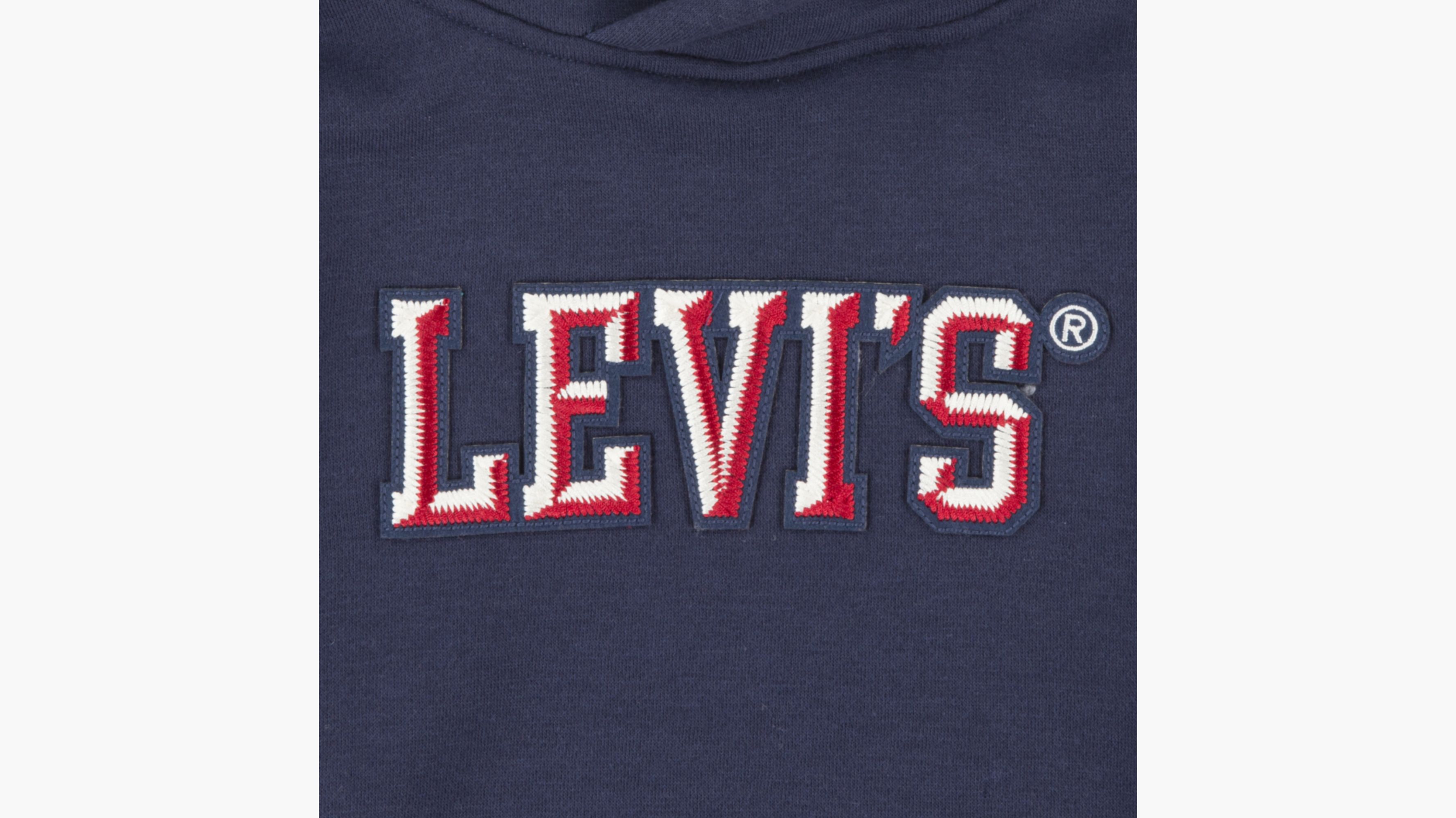 Levi's® Sherpa Lined Pullover Big Boys Hoodie S-XL 3