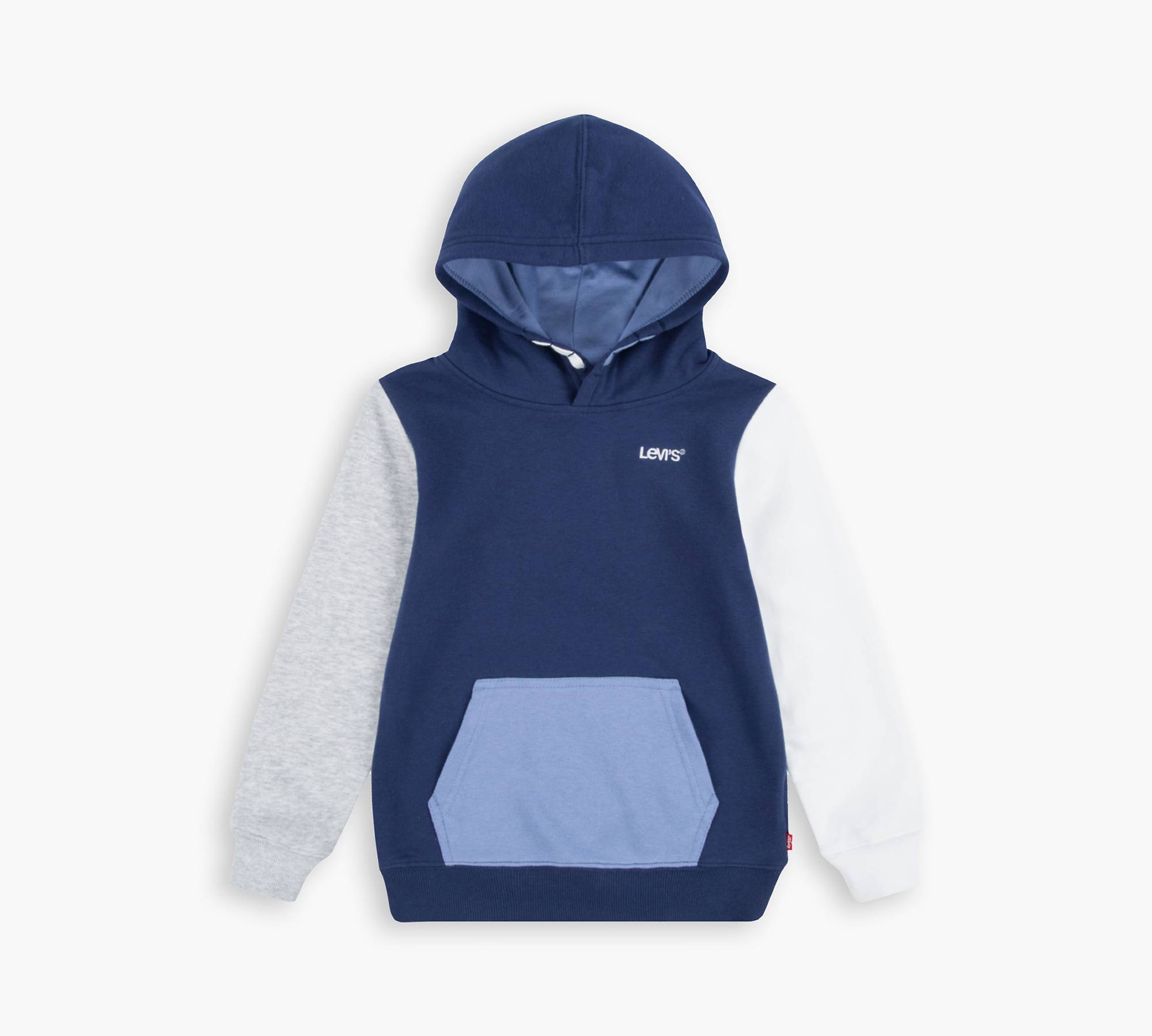 Colorblocked Pullover Hoodie Big Boys S-xl - Blue | Levi's® US