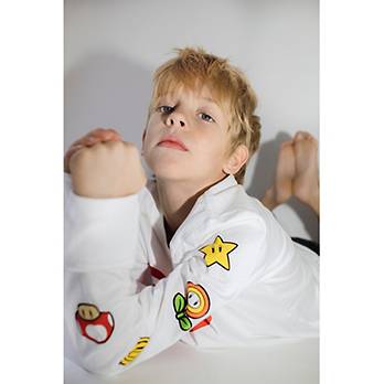 Little Boys 4-7x Levi's® x Super Mario Box Tab Long Sleeve Tee Shirt 3