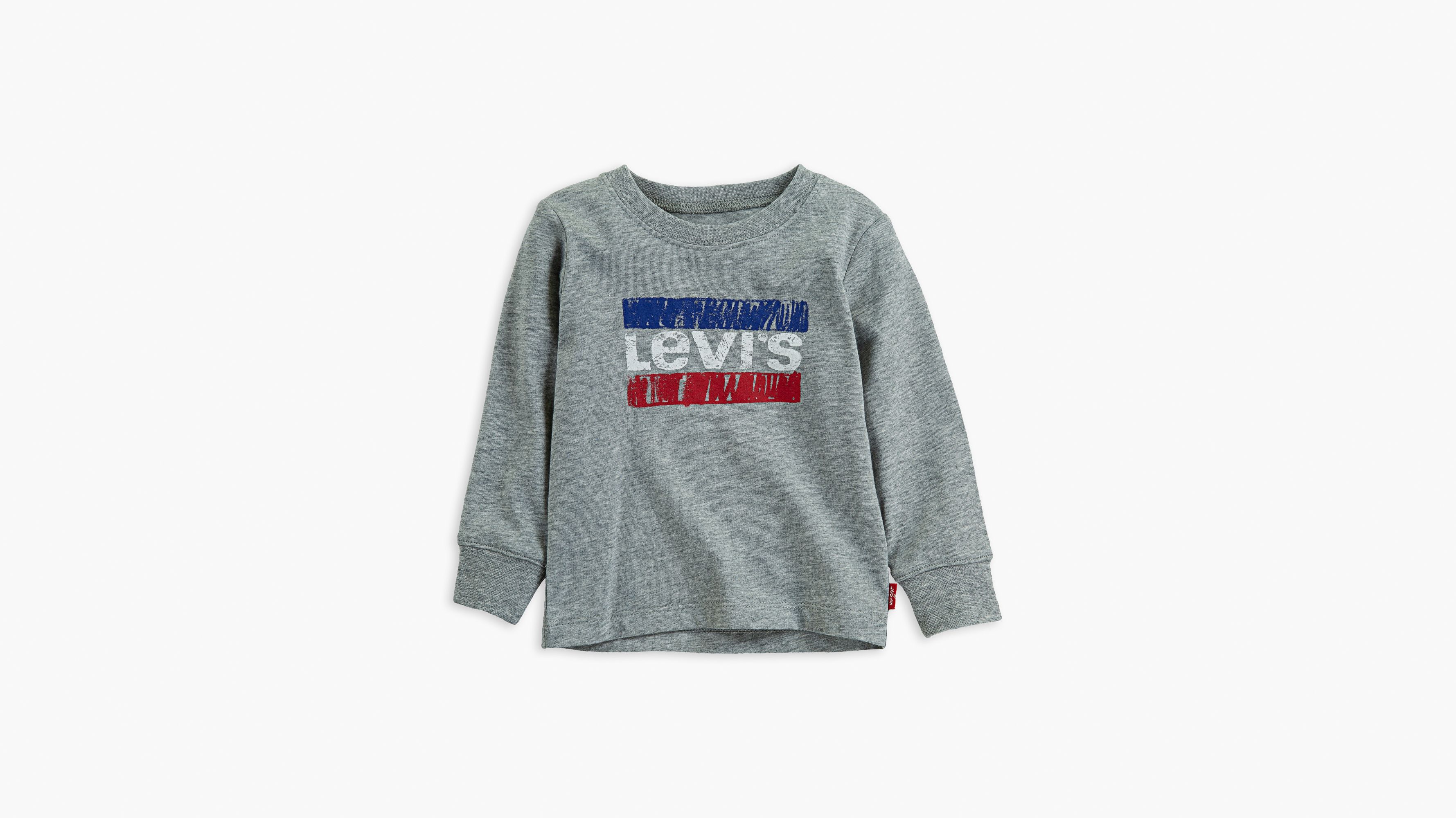 Vetement Enfant Garcon 3 Ans Levi's Kids LVG Graphic Long Sleeve 1EG590 L/S Thé Blanc 24 Mois, Desert De Mojave., 5 Ans Baby Girl Clothes
