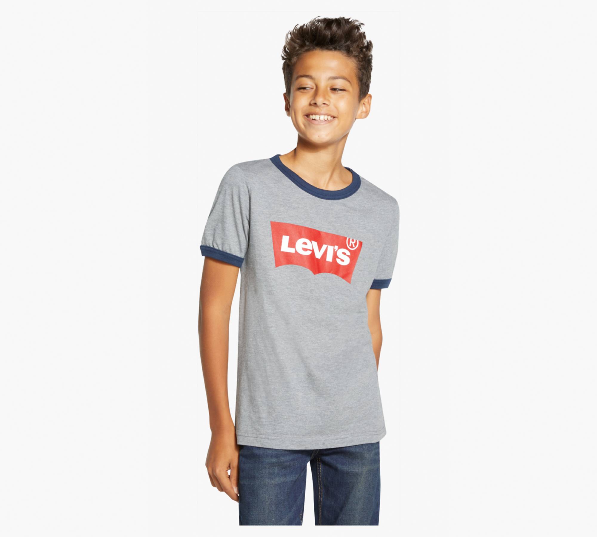 Batwing T-shirt Big Boys S-xl - Grey | Levi's® US